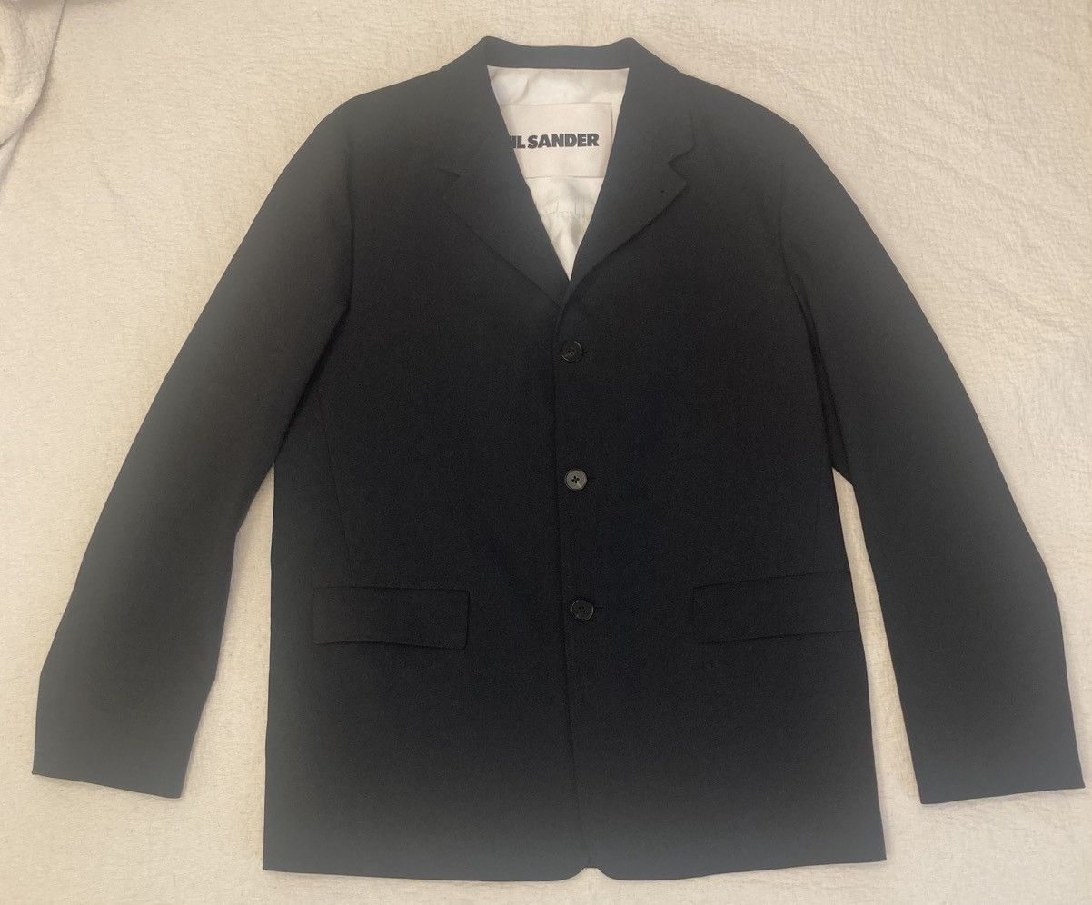 Jil Sander Jil Sander Navy Blazer Size 52 Size 52R - 1 Thumbnail