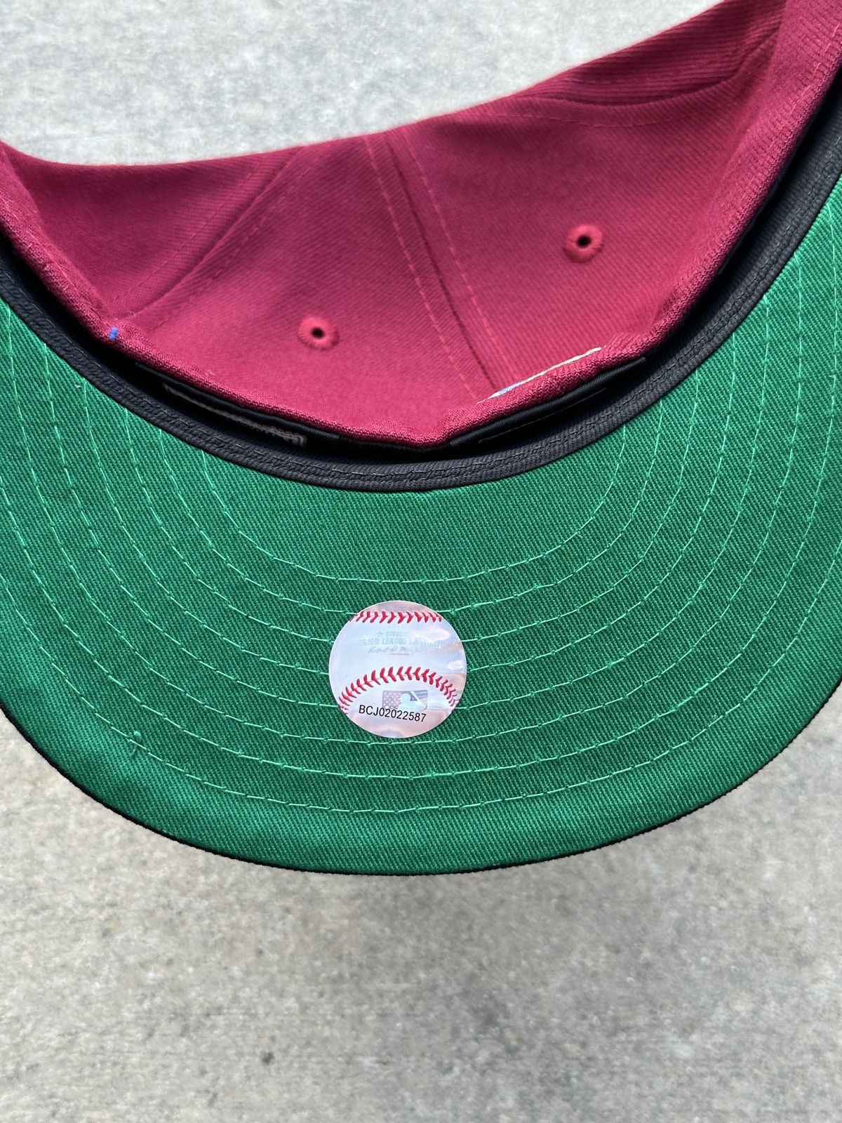 MLB × New Era Texas Rangers Two Tone Fitted Hat 7 1/4 95 North Size ONE SIZE - 3 Thumbnail
