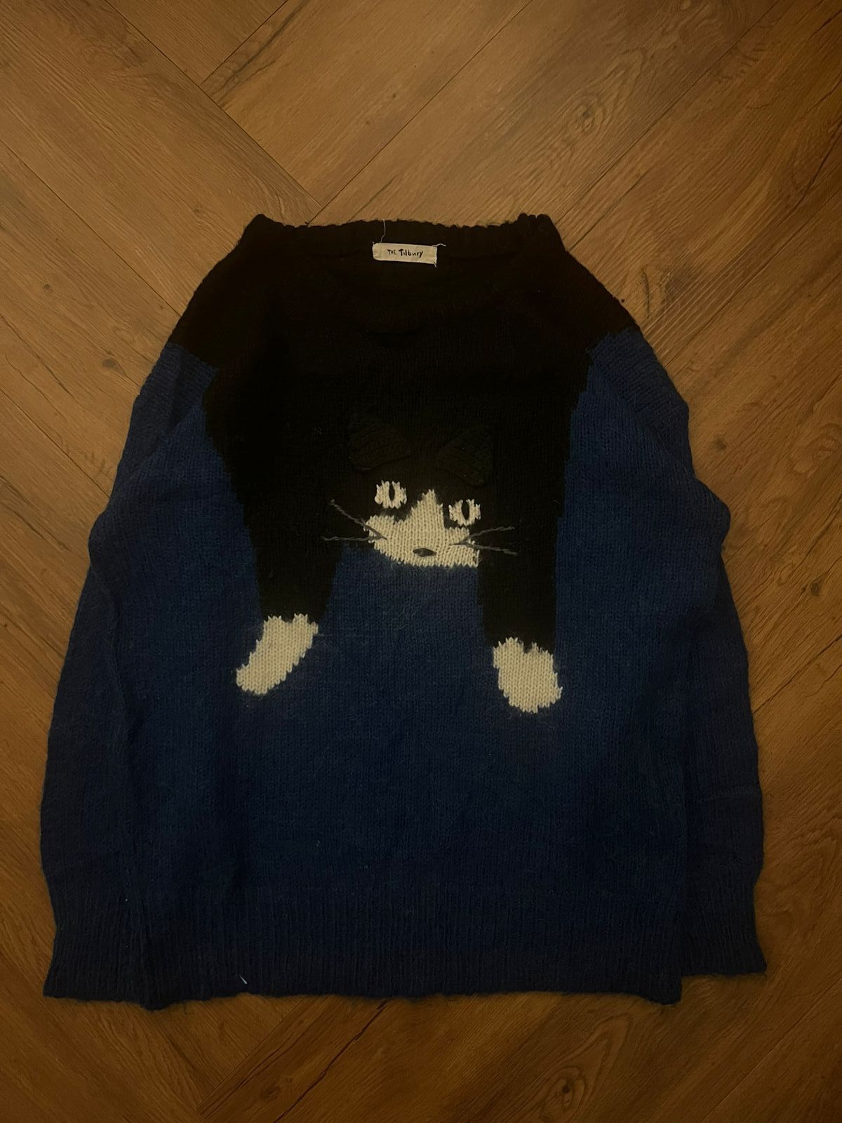 Angel Blue × Beauty Beast × Issey Miyake 2000s fuzzy mohair cats liked Issey Miyake styel Size US M / EU 48-50 / 2 - 1 Thumbnail