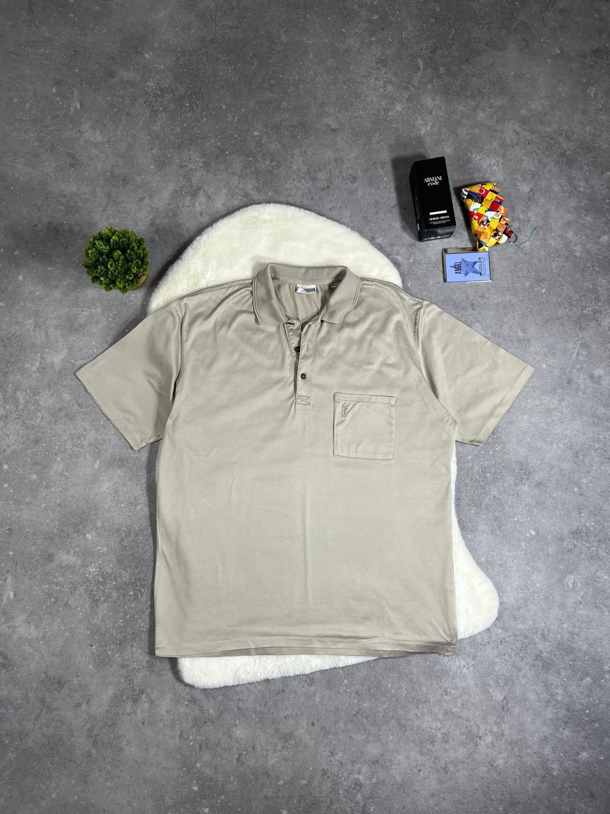 Vintage × Yves Saint Laurent Vintage Yves Saint Laurent Polo Shirt YSL Paris Old Money Size US L / EU 52-54 / 3 - 2 Thumbnail