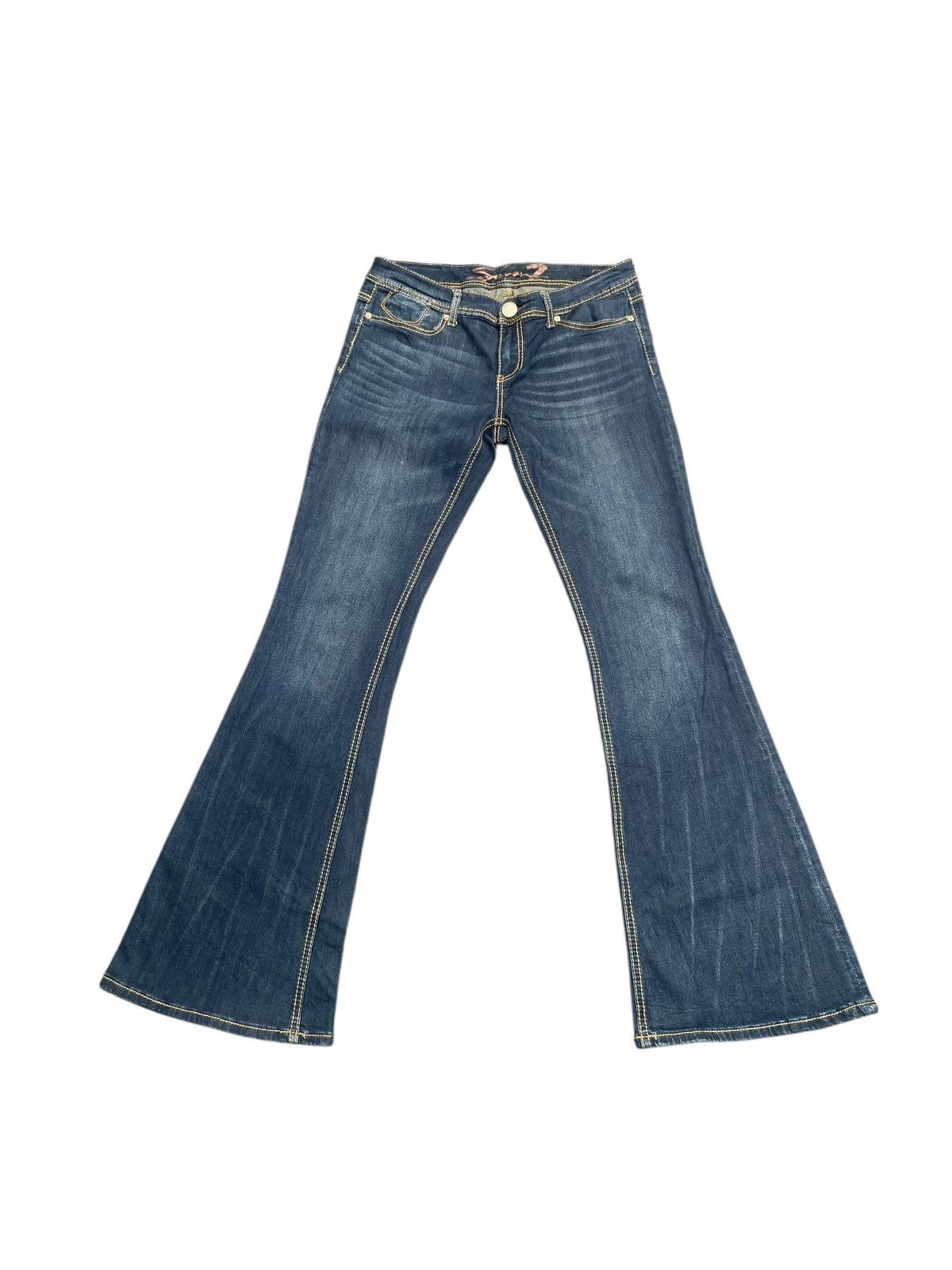 Designer × Seven 7 Seven 7 Flare Denim Size 33" - 1 Thumbnail