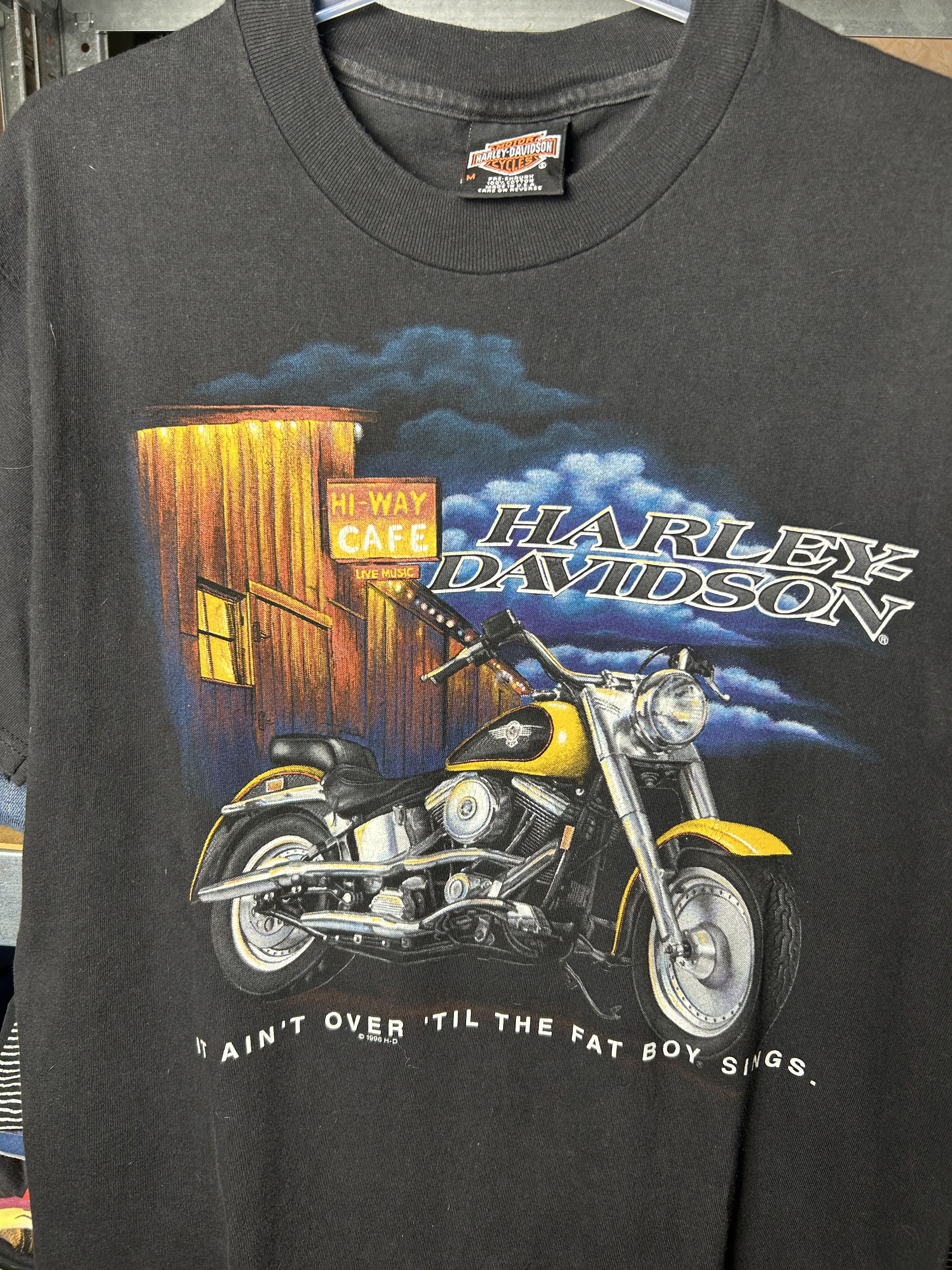 Harley Davidson Vintage 1996 Harley Davidson Santa Barbara California Tshirt Size US M / EU 48-50 / 2 - 4 Thumbnail