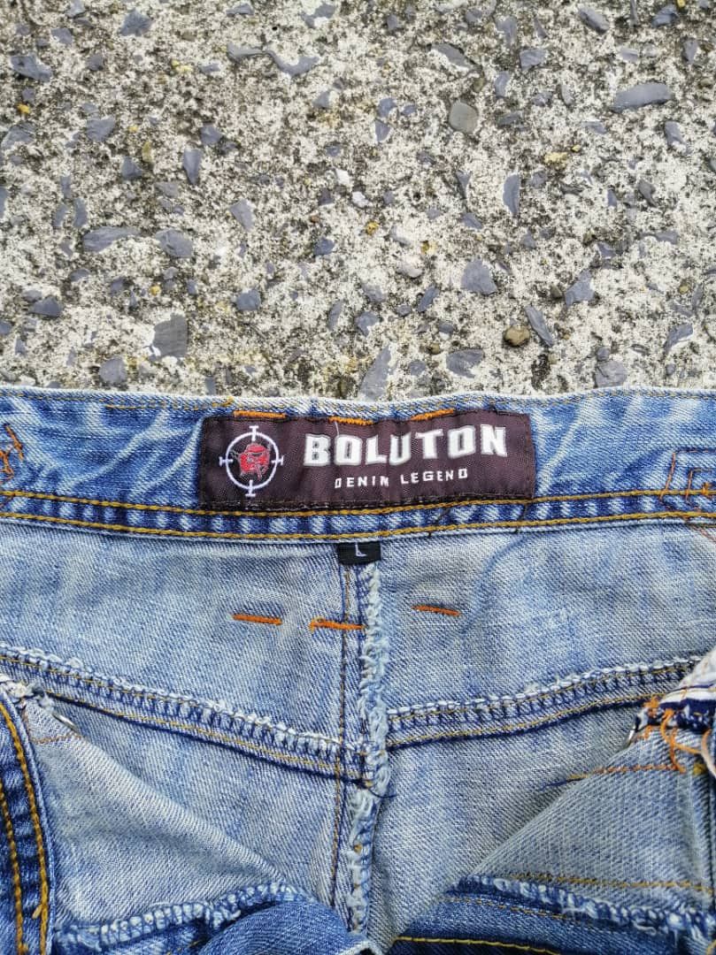 Other Boluton Nice Design Denim Jeans Size US 32 / EU 48 - 2 Thumbnail