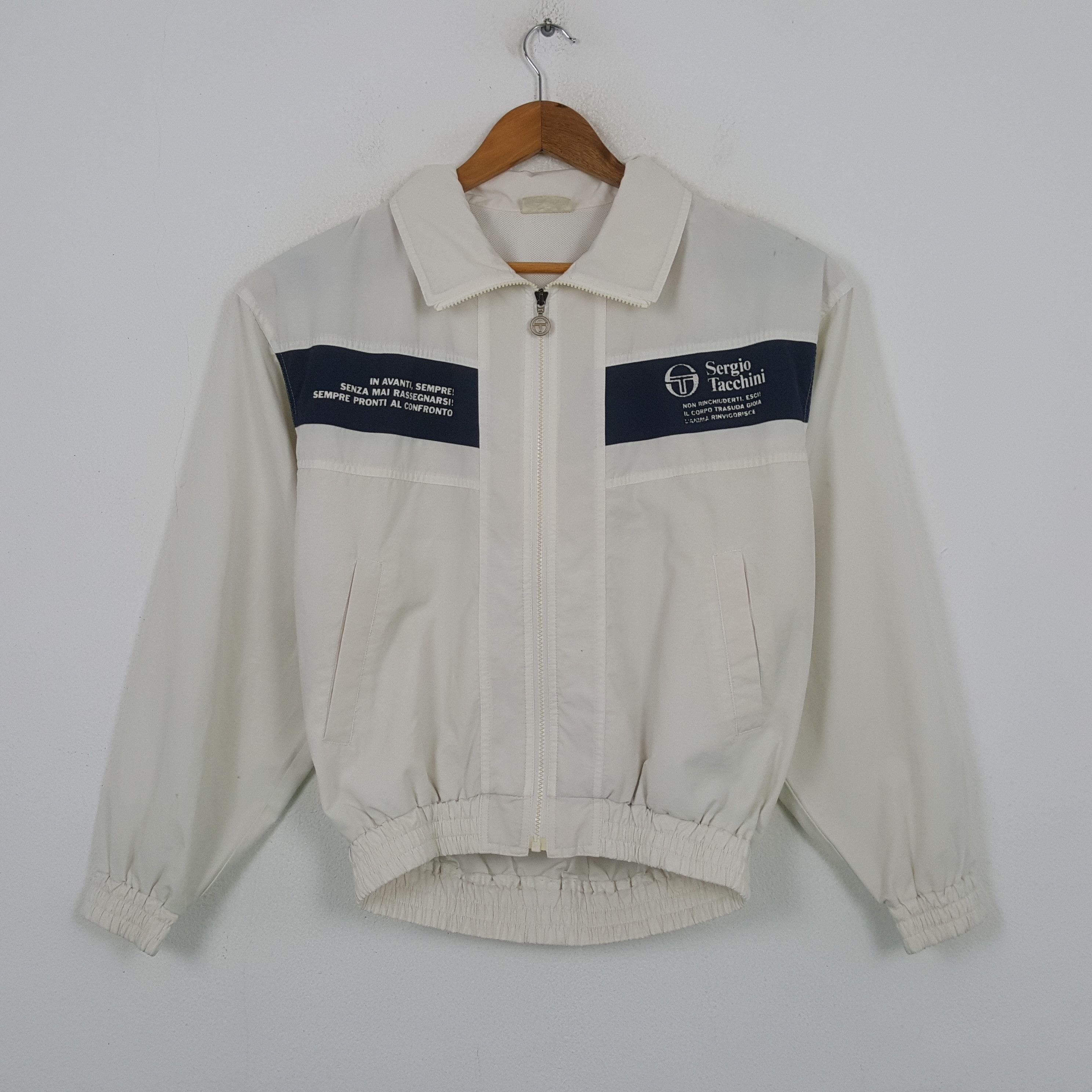 Sergio Tacchini Vintage Sergio Tacchini Italian Sportswear Jacket RR4 Size US L / EU 52-54 / 3 - 1 Thumbnail
