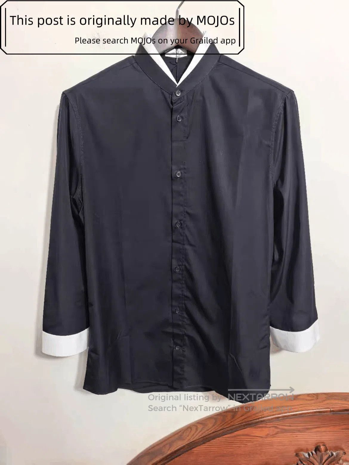 Balenciaga Sz 40 Balenciaga White Layer Shirt mojos19351018. Size US L / EU 52-54 / 3 - 1 Thumbnail