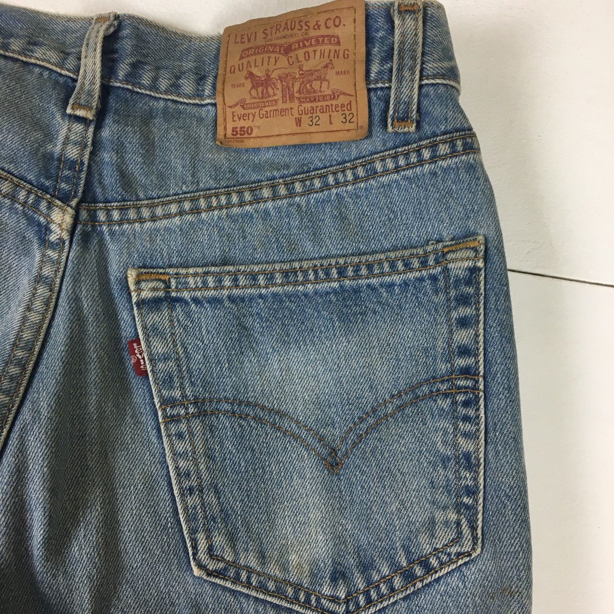 Levi's Vintage Clothing Vintage y2k Levi’s 550 Relaxed Fit Size US 32 / EU 48 - 10 Thumbnail