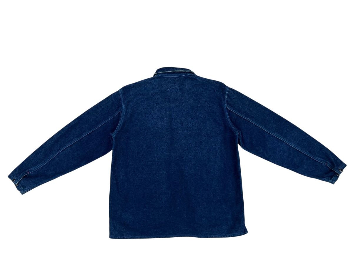 Pure Blue Japan Pure Blue Japan Suede Indigo Cotton PullOver Military Jacket Size US M / EU 48-50 / 2 - 13 Thumbnail