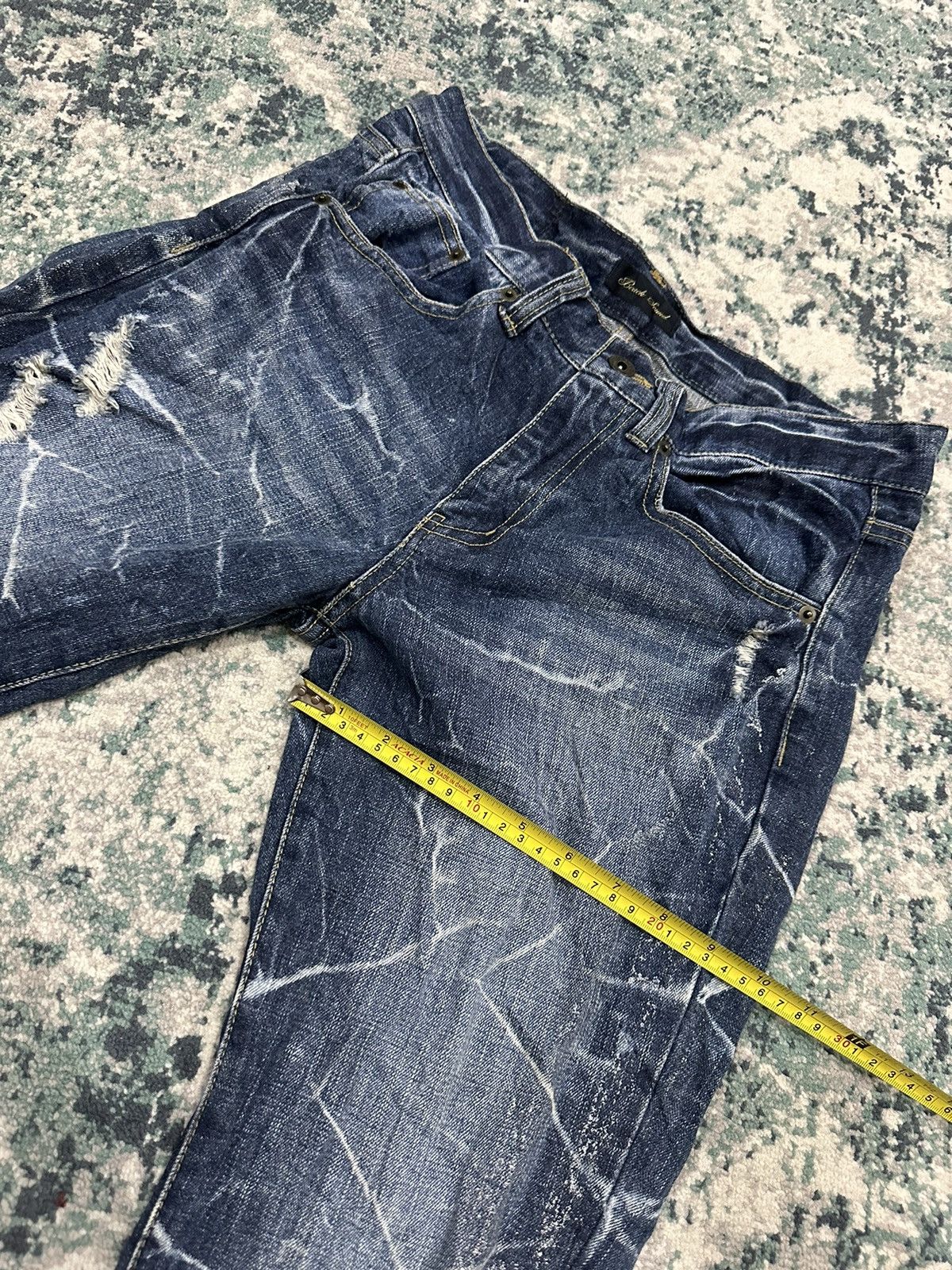 14th Addiction Japanese Beach Sound Denim Pants Bootcut Seditionaries Punk Size US 32 / EU 48 - 18 Thumbnail