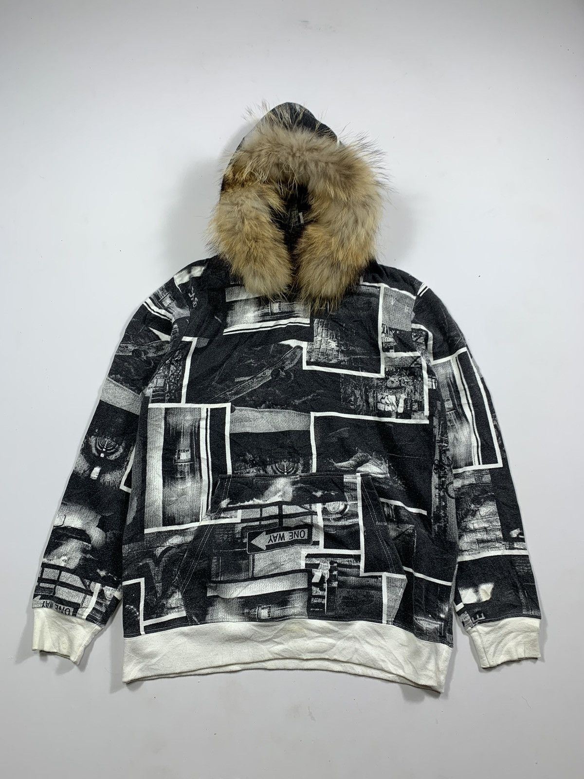 image of Beauty Beast x If Six Was Nine Furhoodie Japanese Beaumere Style Ifsix Lgb in Black (Size Large)