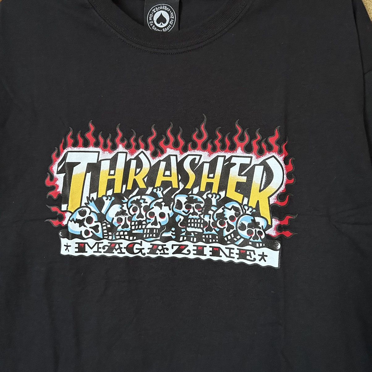 Thrasher × Vintage Vintage thrasher tee skulls logo Size US L / EU 52-54 / 3 - 3 Thumbnail