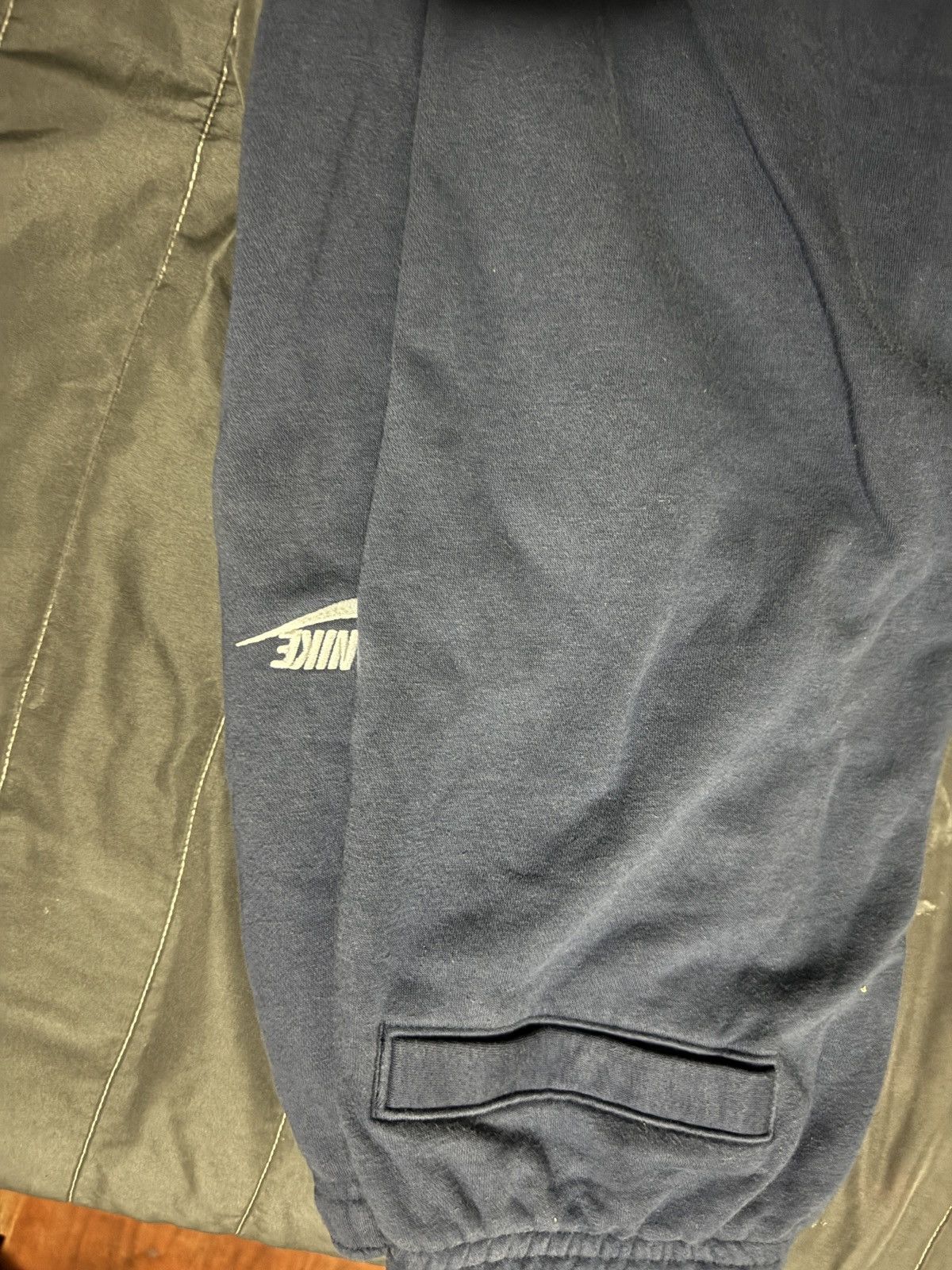 Nike Navy blue sweat pants Size US 30 / EU 46 - 3 Thumbnail