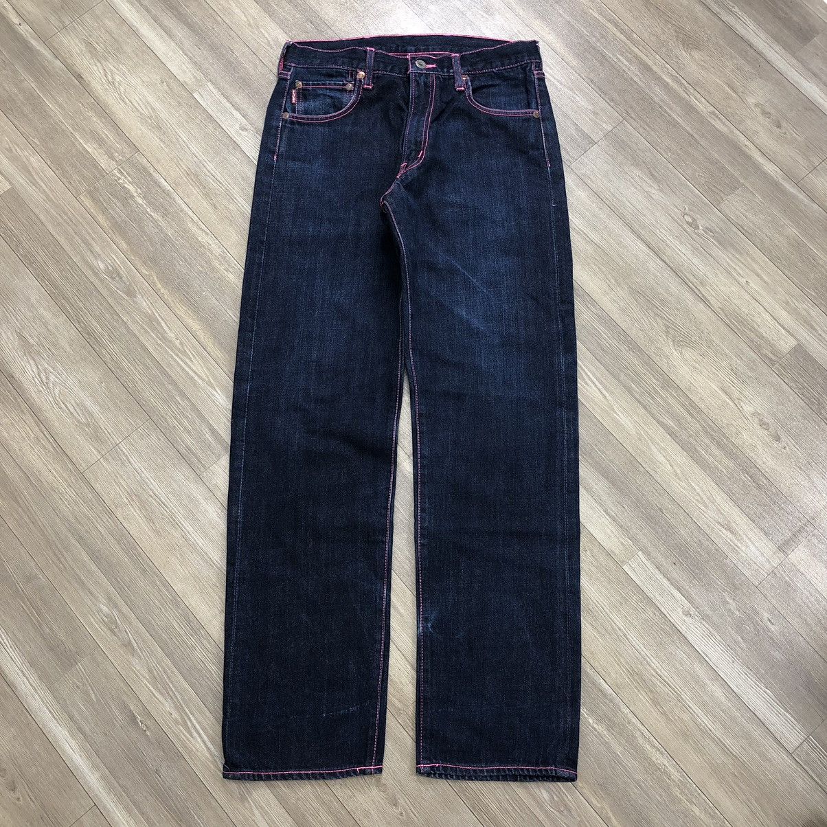 Futura Vintage Futura Lavoratories Pinky Stitch Blue Jeans Size US 30 / EU 46 - 17 Thumbnail