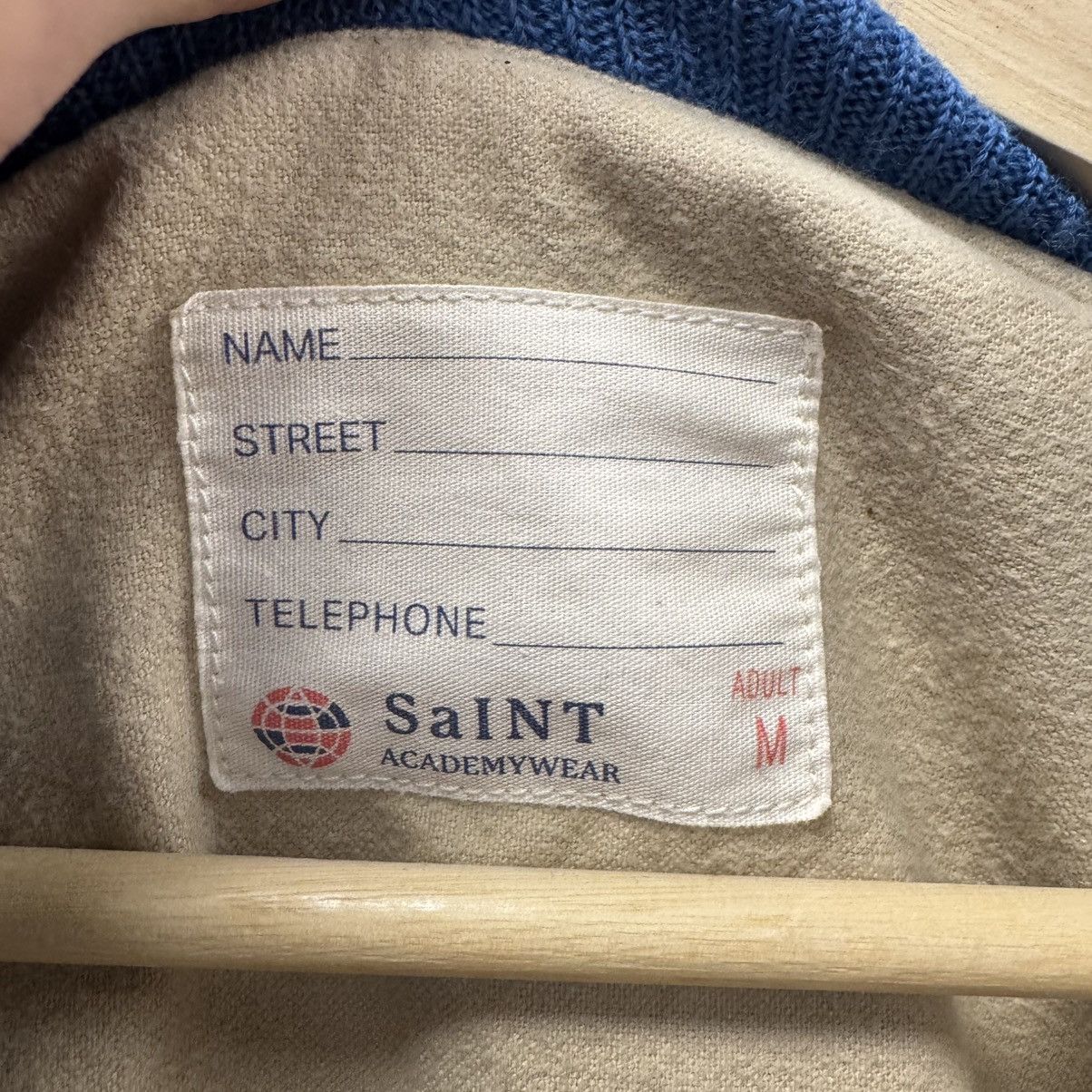 Saint Michael Saint Michael Stadium Jacket Navy Yellow Size US M / EU 48-50 / 2 - 4 Thumbnail
