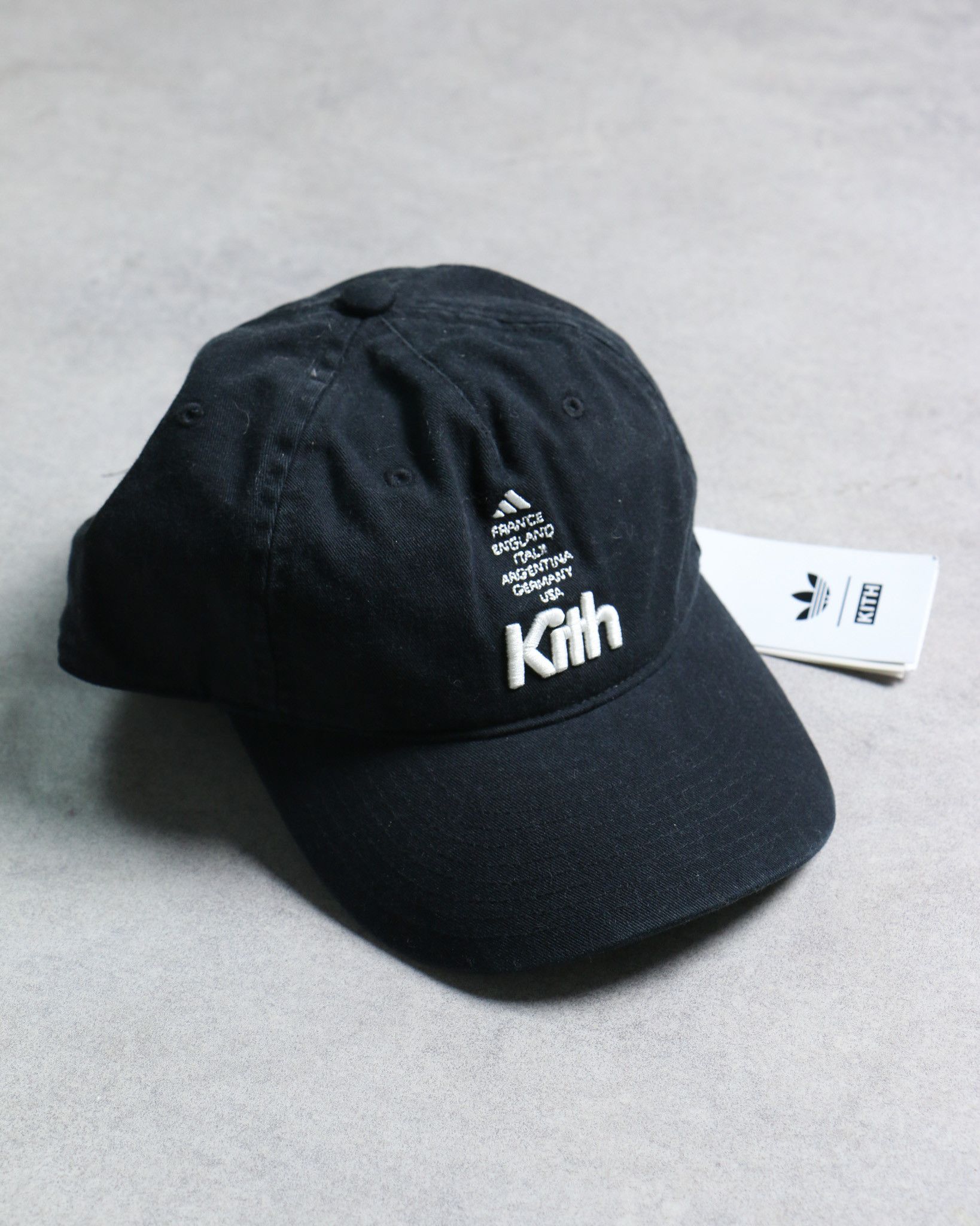 Kith Kith K-Tech Ripstop Collapsible Griffey Camper Cap Black