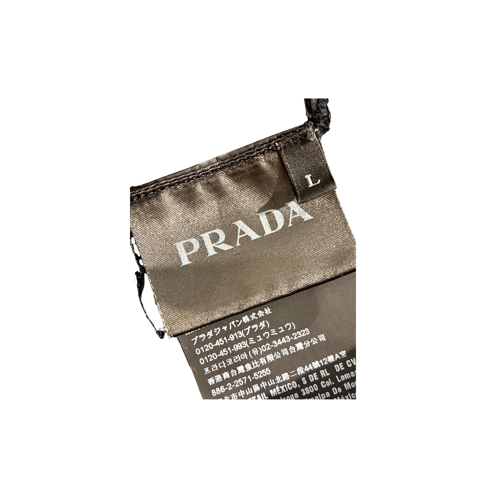 Prada Prada Nylon Zip Up Black Hoodie Size US L / EU 52-54 / 3 - 3 Thumbnail
