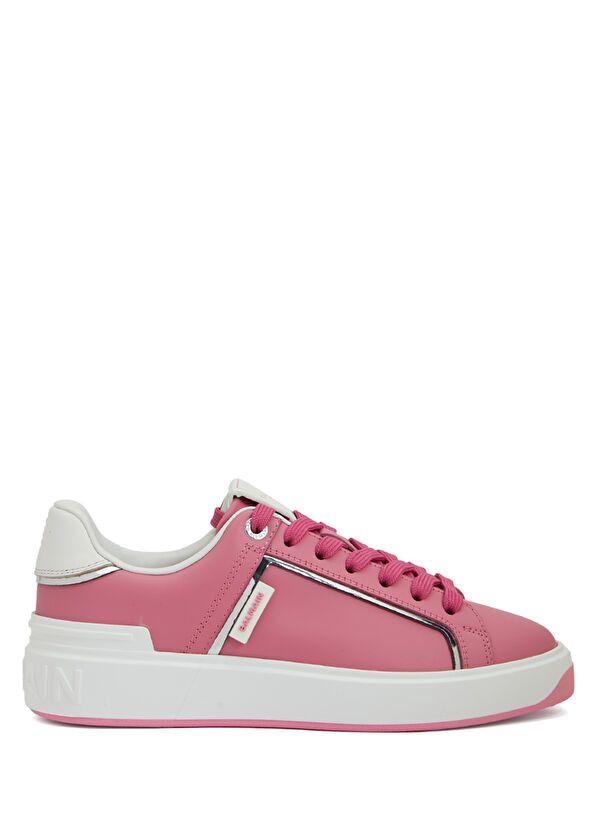 Balmain o1s1wg110425 B-Court Low-Top Sneakers in Pink Size US 8 / IT 38 - 1 Thumbnail