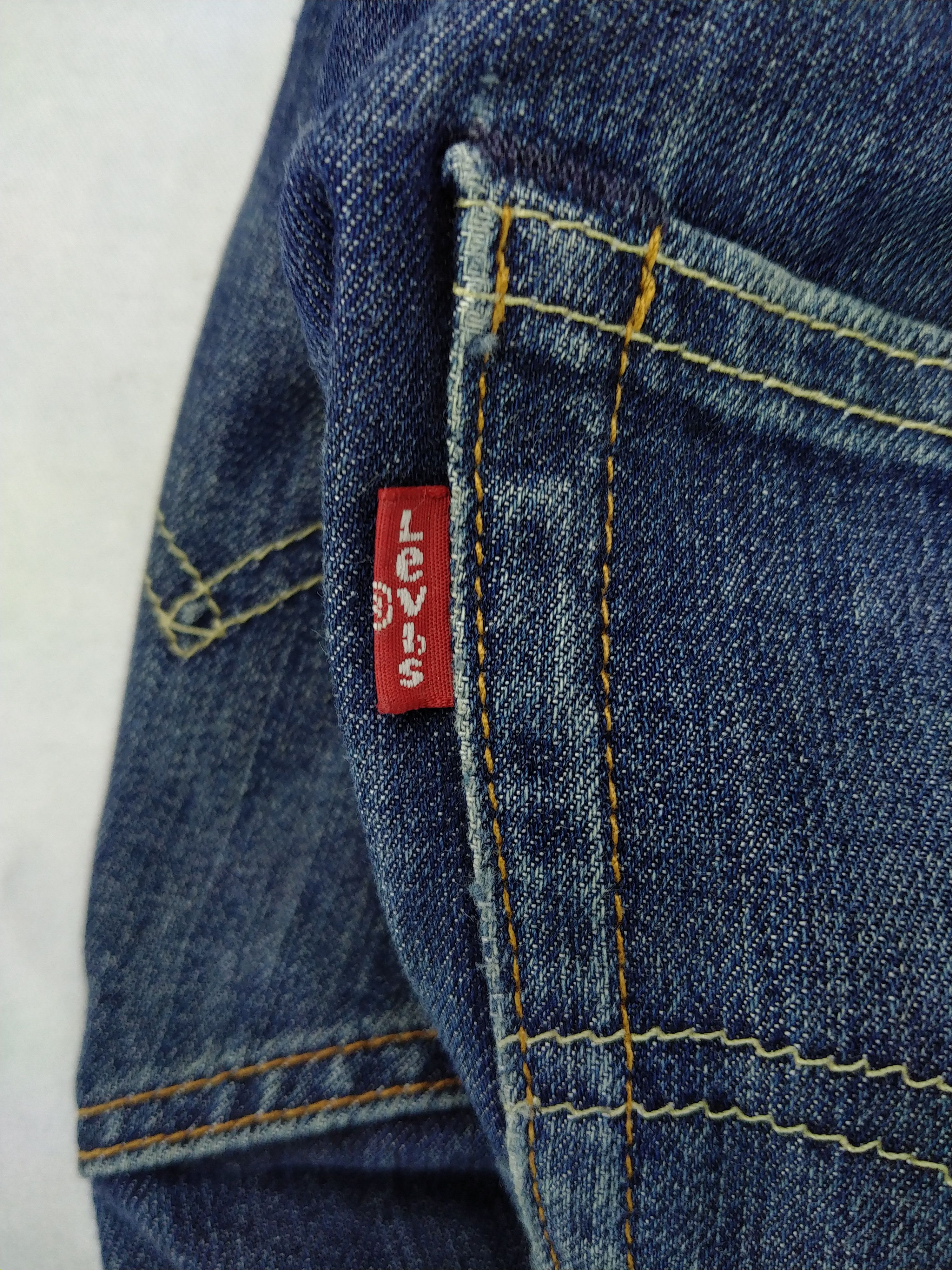 Levi's Levi's 502 Distressed 35x30.5 Denim -JN320 Size US 35 - 13 Thumbnail