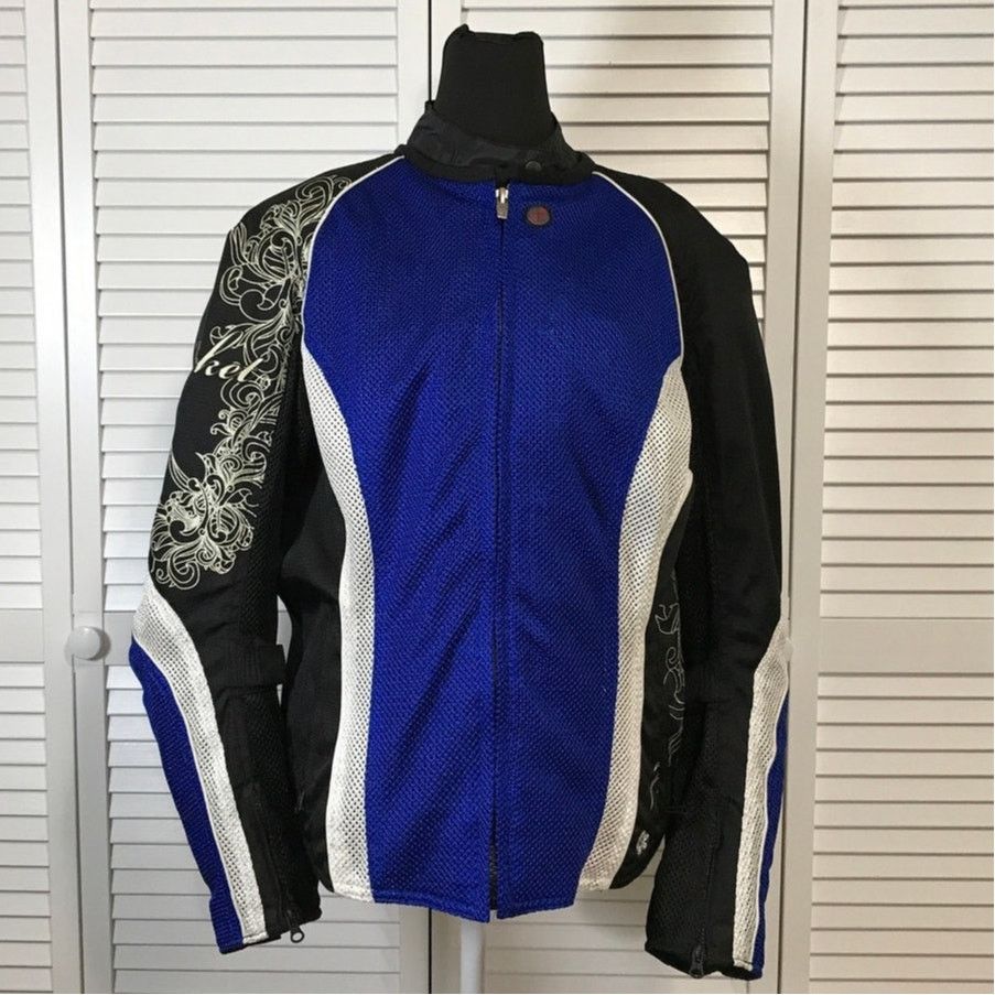 Joe Rocket Joe Rocket Blue Cleo Elite Tribal Motorcycle Liner Jacket XL Size XL / US 12-14 / IT 48-50 - 1 Thumbnail