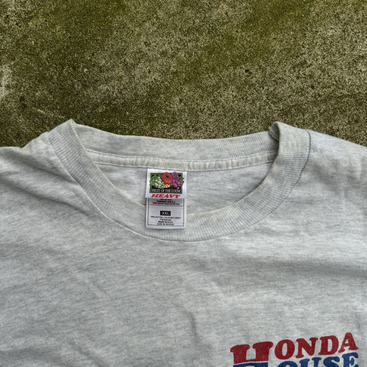 Vintage Honda House Kawasaki Bikes Faded Moto Shirt ERD Biker WCC Size US XXL / EU 58 / 5 - 4 Thumbnail