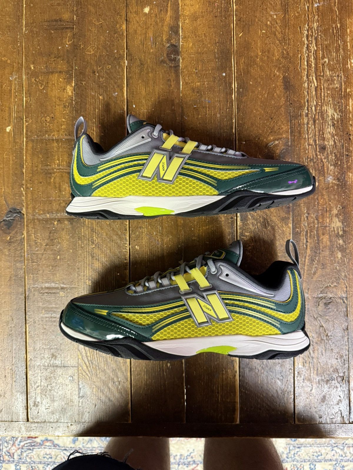 Aime Leon Dore × New Balance URC56AD1 “Green & Yellow” Size US 9 / EU 42 - 2 Thumbnail