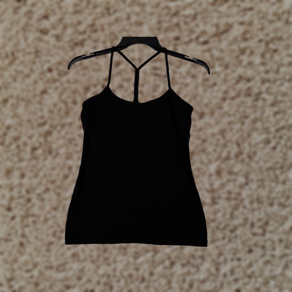 Lululemon Lululemon Shirt Women 8 Black Power Pose Tank Luon Light Fabric Yoga W1AHXS Size M / US 6-8 / IT 42-44 - 1 Thumbnail