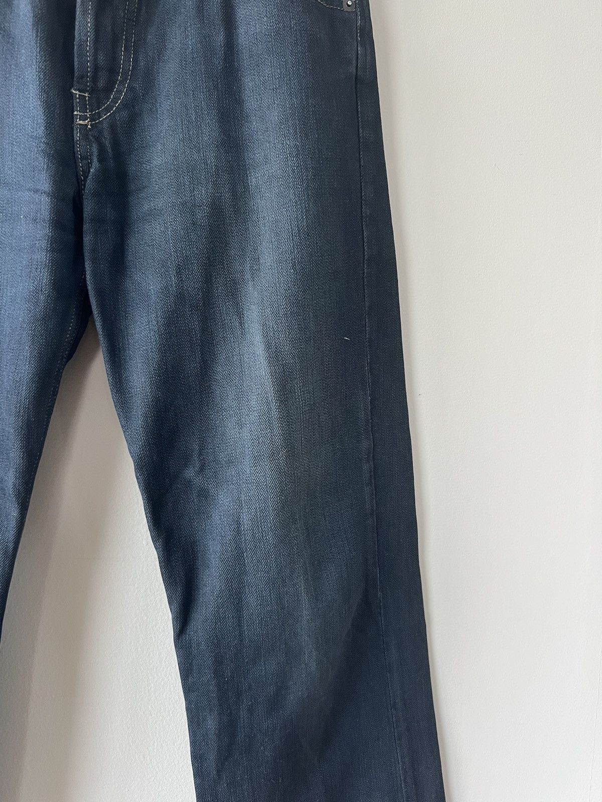 Revillon AW04 Cropped Cashmere-Blend Jeans Size 26" / US 2 / IT 38 - 4 Thumbnail