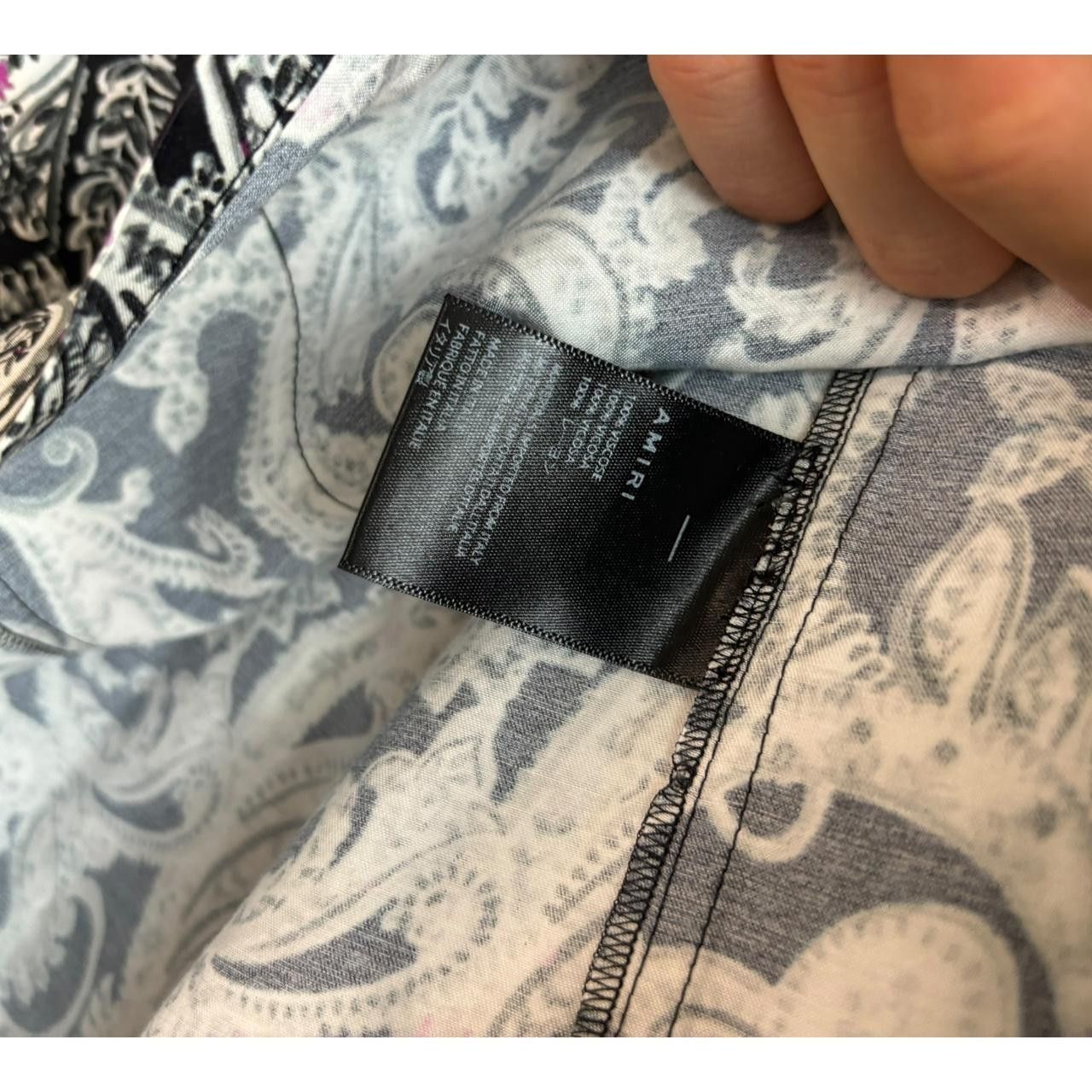 Amiri Amiri paisley pyjama shirt- viscose Size US M / EU 48-50 / 2 - 7 Thumbnail