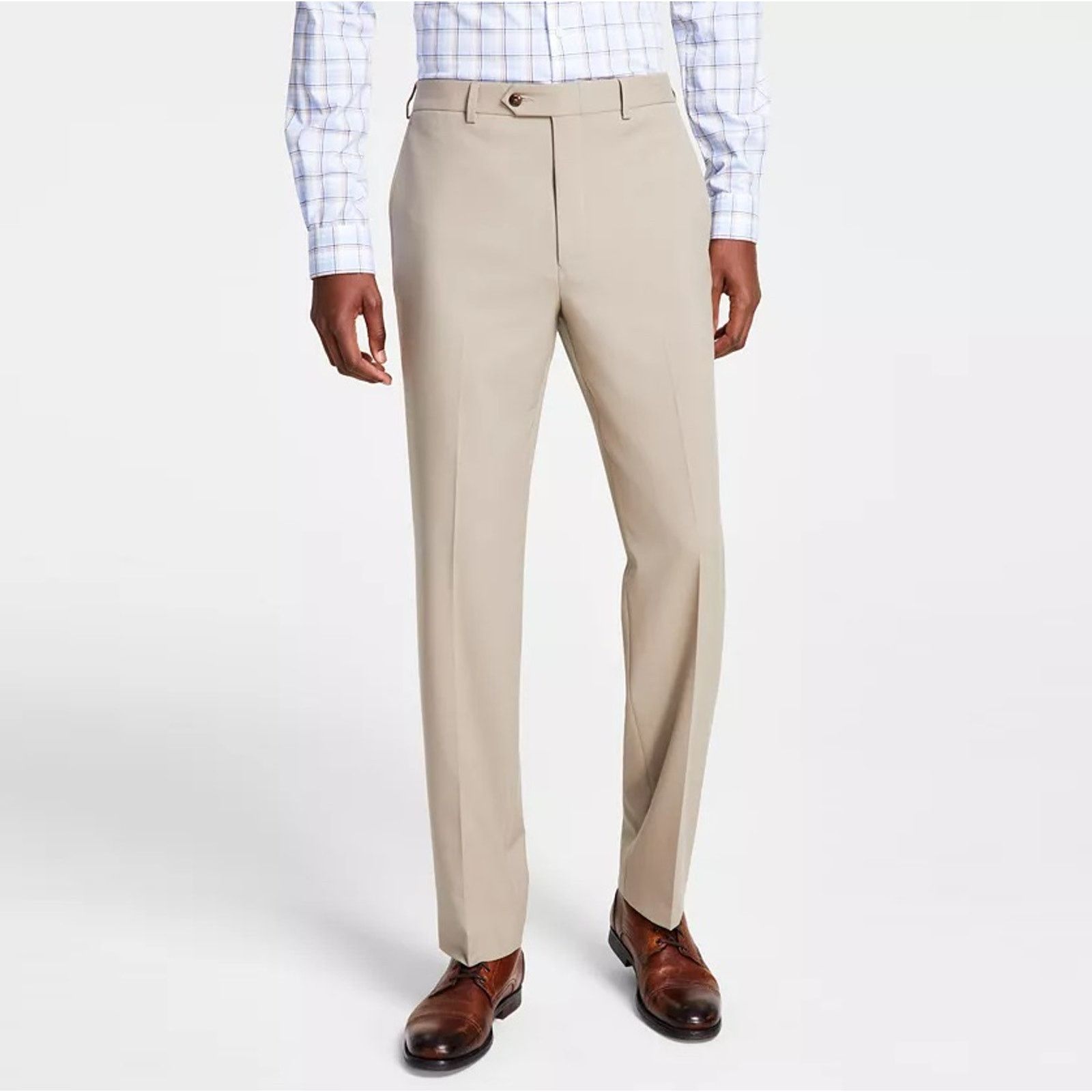 Michael Kors Men's Tan Stretch Dress Pants Size 40W 30L