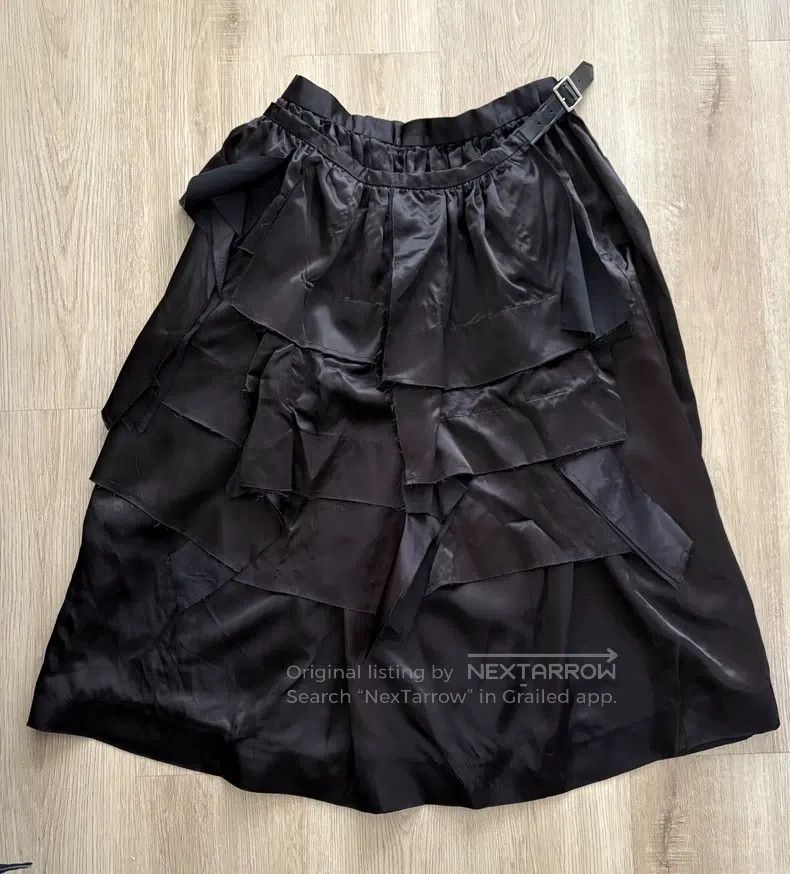 Comme des Garcons Comme Des Garcons size S Black leather belt double layer h Size 24" / US 00 / IT 34 - 1 Thumbnail