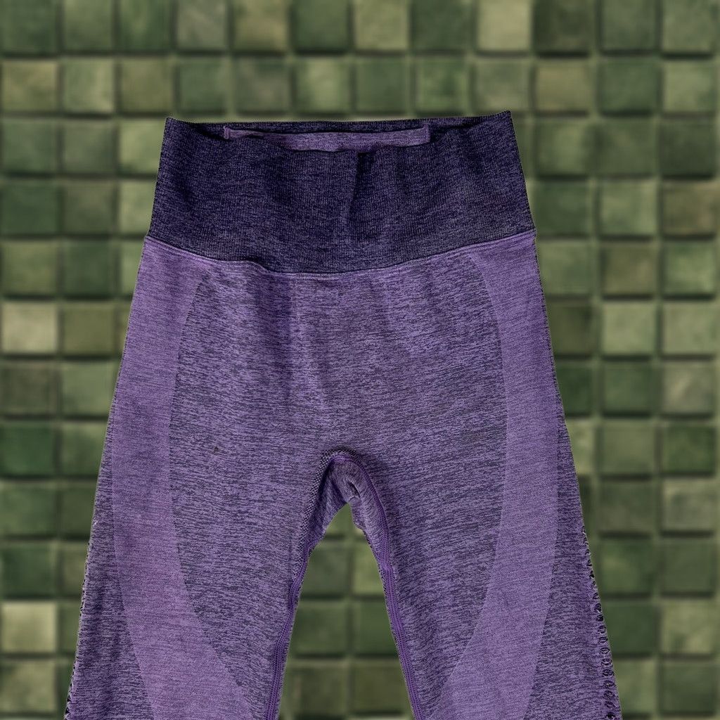 Pinko Pink Active Purple Seamless High Waist Leggings Womens XS Athletic Yoga Pants Size 26" / US 2 / IT 38 - 1 Thumbnail