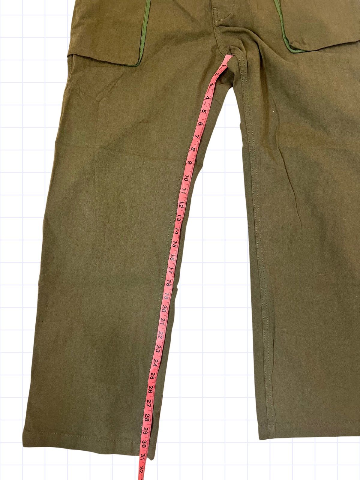 Japanese Brand Red Tornado Japanese Military Pants 36 Size US 36 / EU 52 - 7 Thumbnail