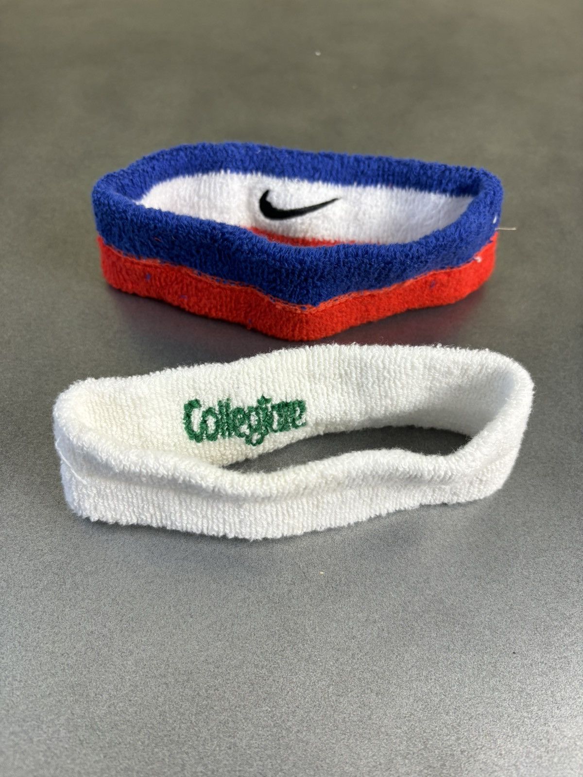 Nike × Vintage Vintage Nike Sweatband 1990s Headband Sportswear Swoosh 90s Size ONE SIZE - 3 Thumbnail
