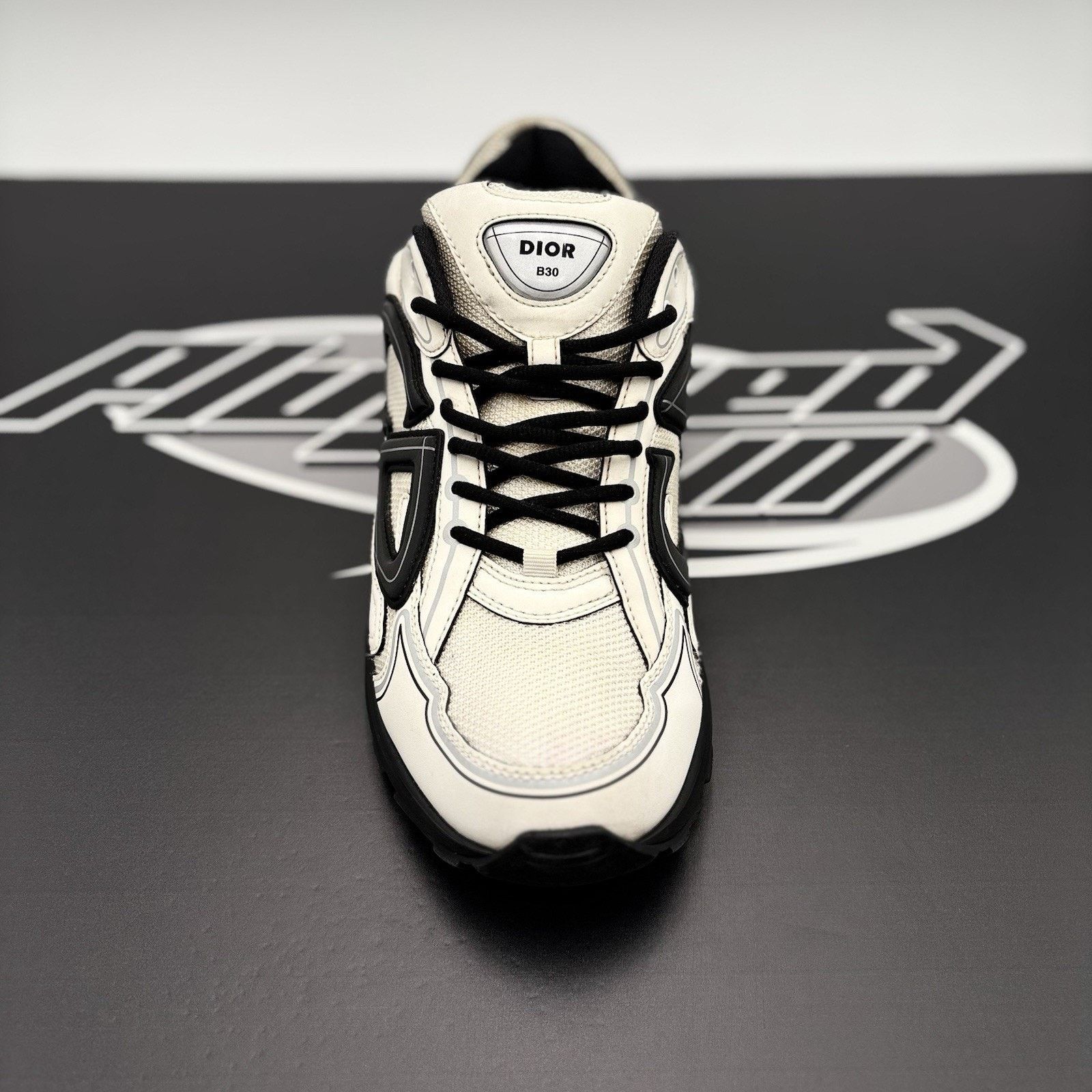 Dior Dior B30 ' White, Black ' | GOOD CONDITION! Size US 11 / EU 44 - 5 Thumbnail