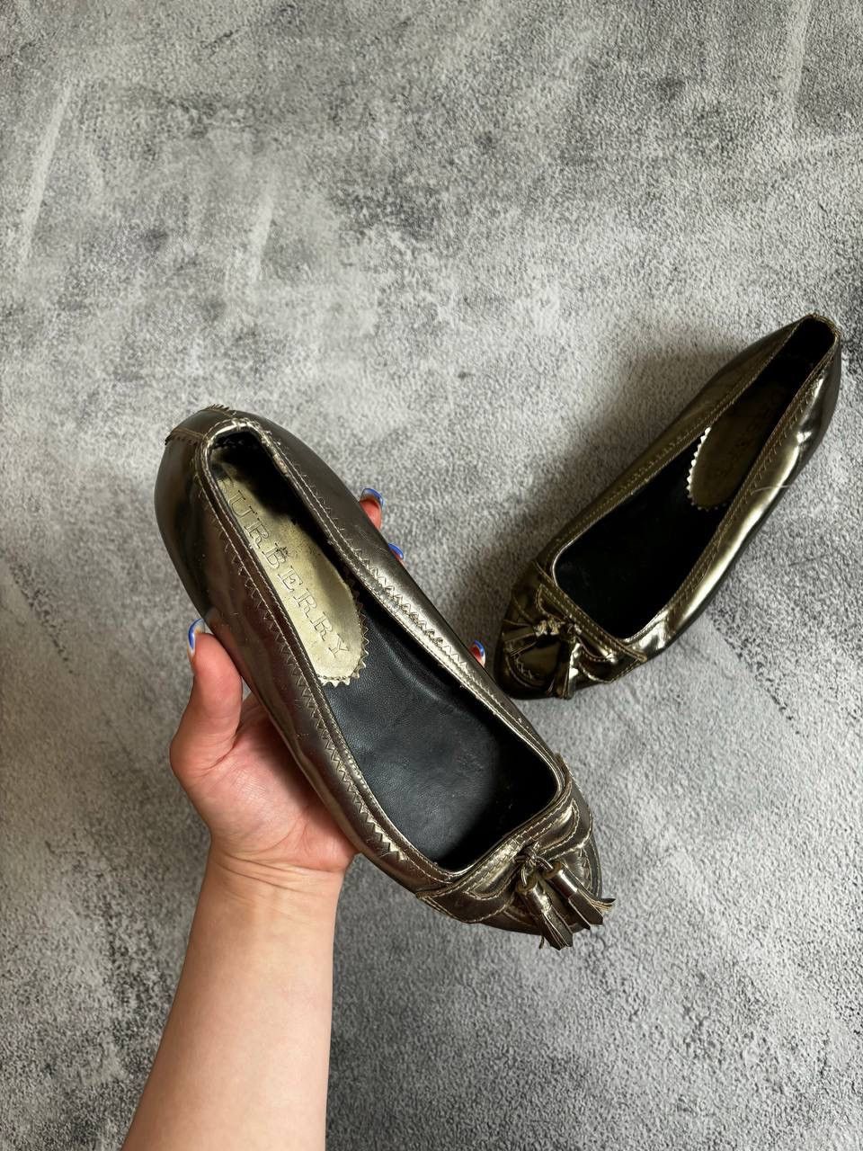 Burberry × Vintage Burberry vintage ballet shoes Size US 8 / IT 38 - 2 Thumbnail