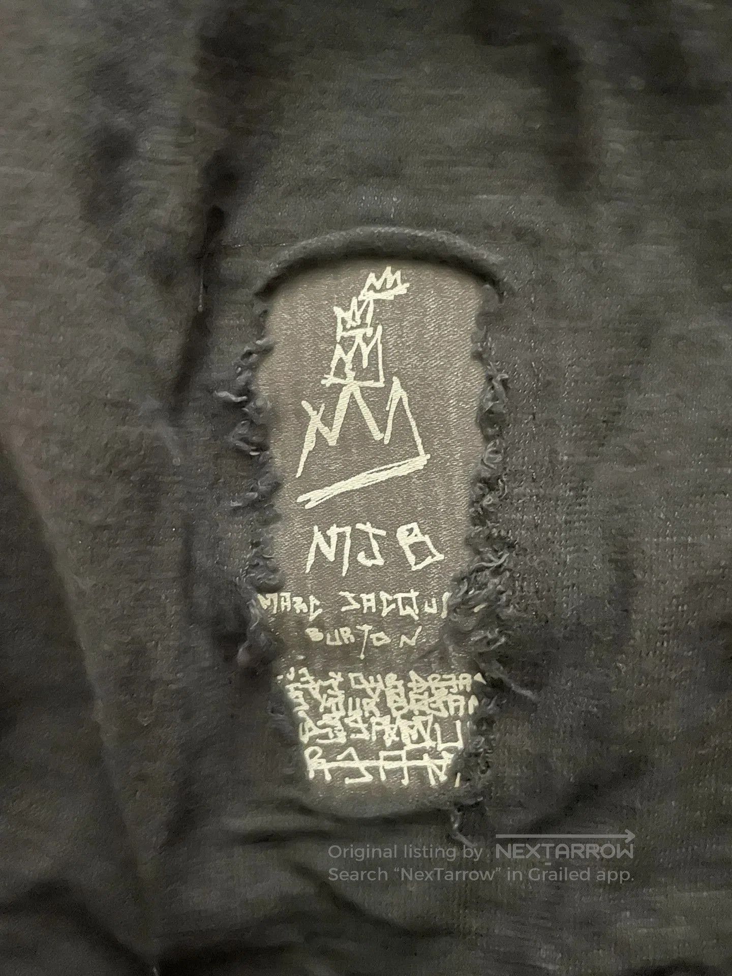 Marc Jacques Burton Marc Jacques Burton Distressed Tee. Size US XL / EU 56 / 4 - 6 Thumbnail