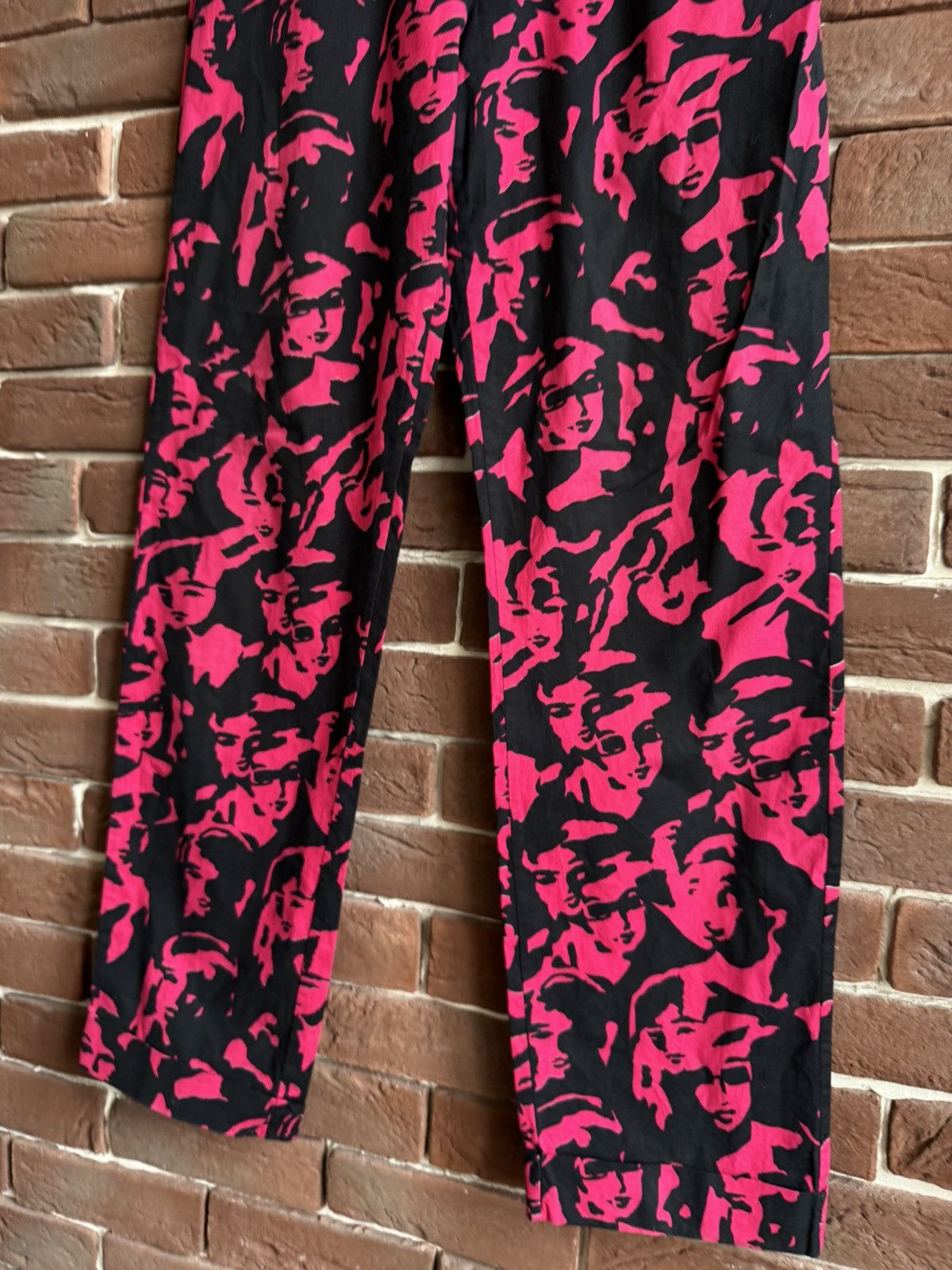 Just Cavalli Rare Vintage Just Cavalli Pixel Face Archive Pants Size US 28 / EU 44 - 3 Thumbnail