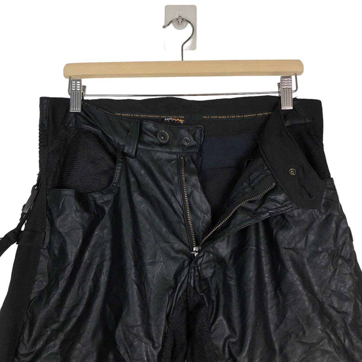 Japanese Brand 🔥Cordura Fabric Cargo Pants Biker Multi Pocket Bondage Size US 34 / EU 50 - 11 Thumbnail