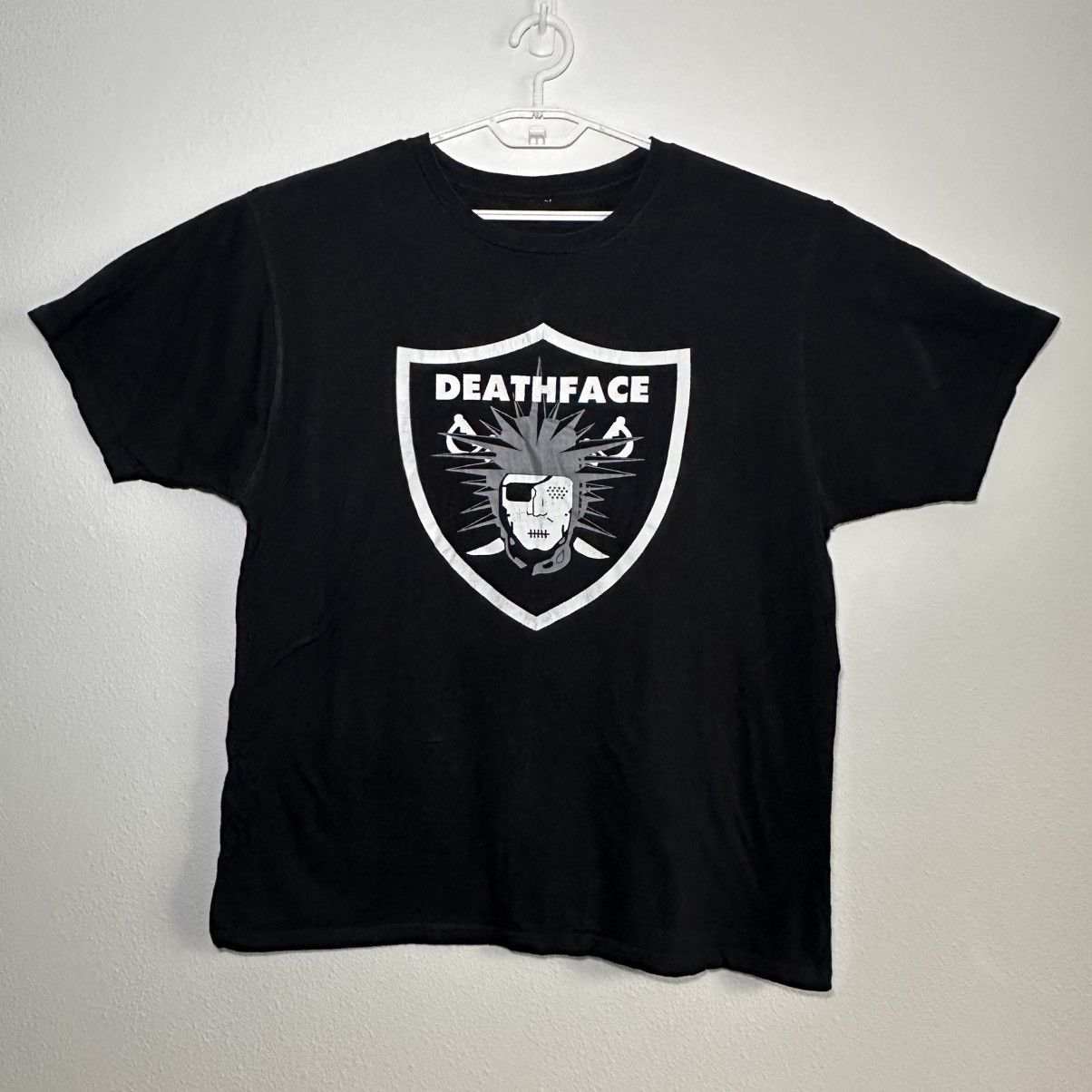 Other Deathface x NVR MND Raiders Inspired Graphic T-Shirt Black Size US XL / EU 56 / 4 - 1 Thumbnail