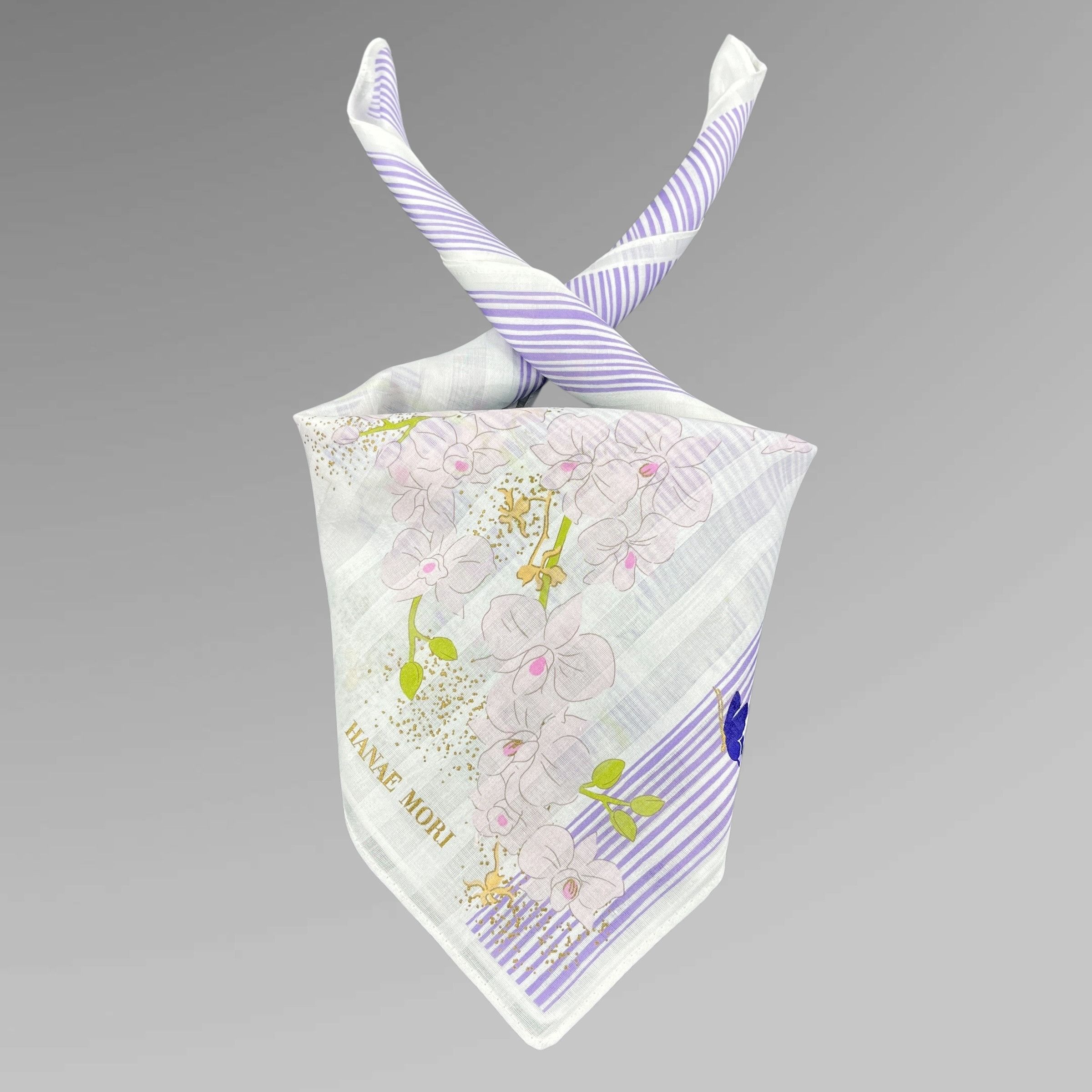 Hanae Mori Hanae Mori Bandana / Handkerchief / Neckerchief B296 Size ONE SIZE - 9 Thumbnail