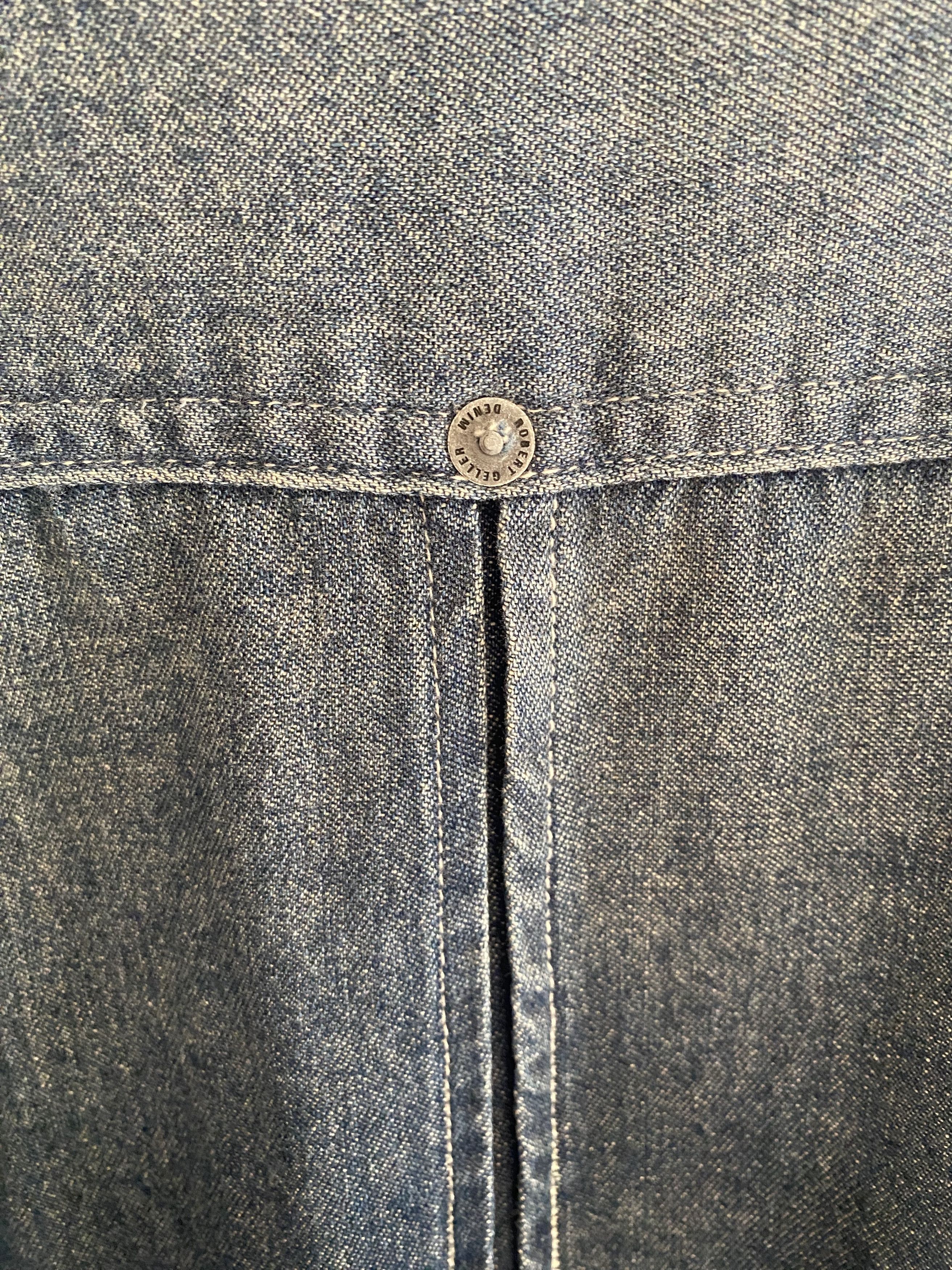 Robert Geller Denim Shirt Size US S / EU 44-46 / 1 - 5 Thumbnail