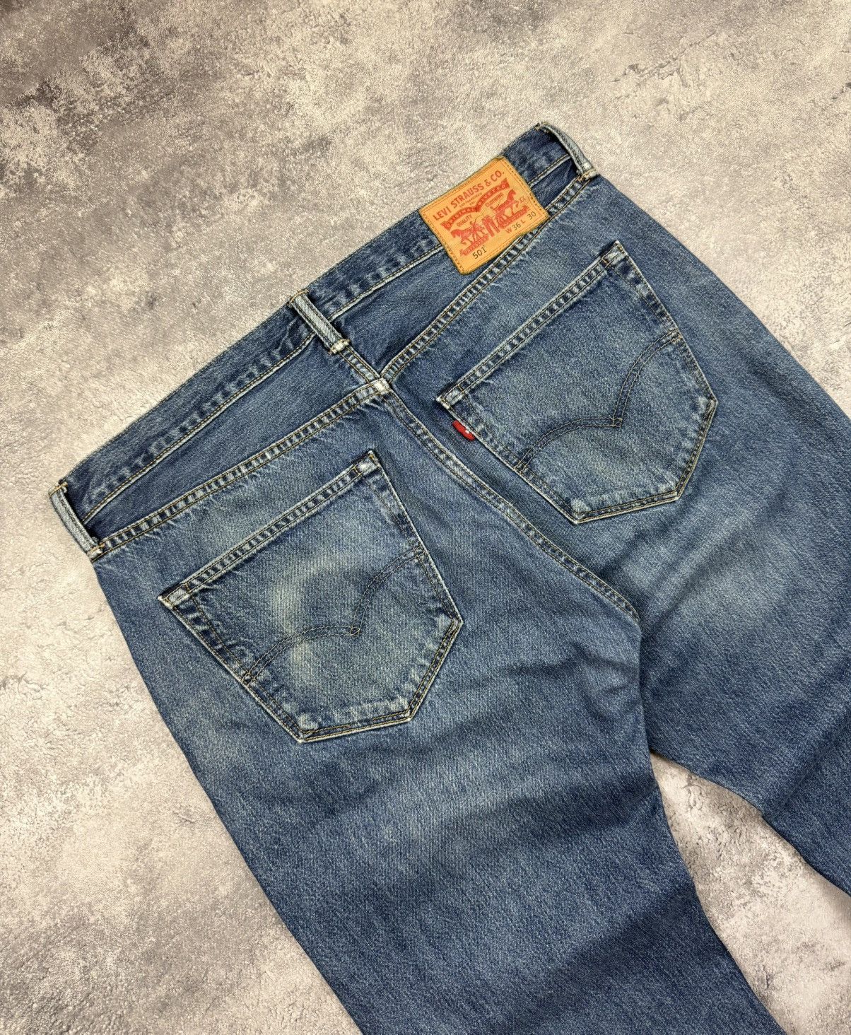 Levi's Vintage Levi’s 501 Flared Baggy Denim Jeans Blue Pants Size US 36 / EU 52 - 21 Thumbnail