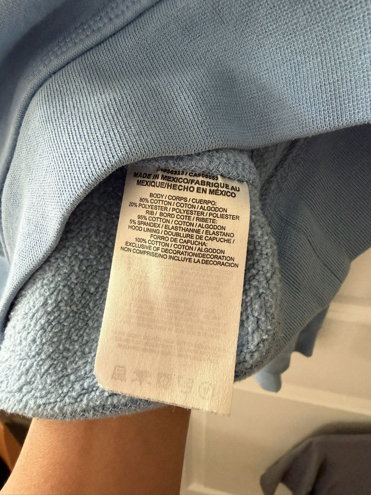 Nike Nike Vintage Center Swoosh Hoodie (Light Blue) Size US M / EU 48-50 / 2 - 6 Thumbnail