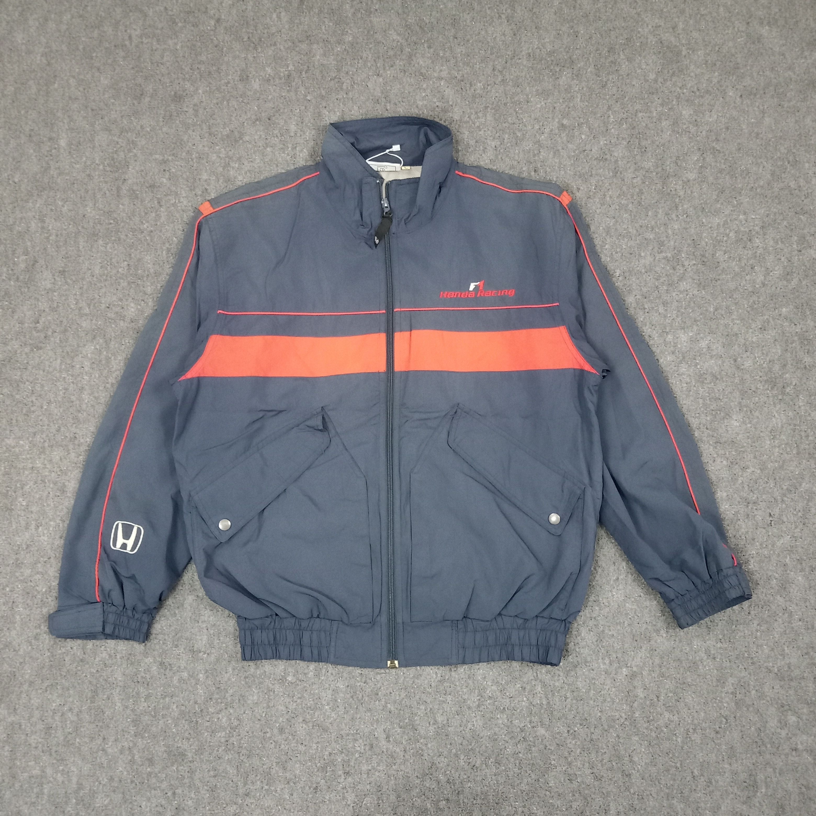 Honda Honda Racing Formula One F1 Windbreaker Jacket C236N3 Size US L / EU 52-54 / 3 - 3 Thumbnail