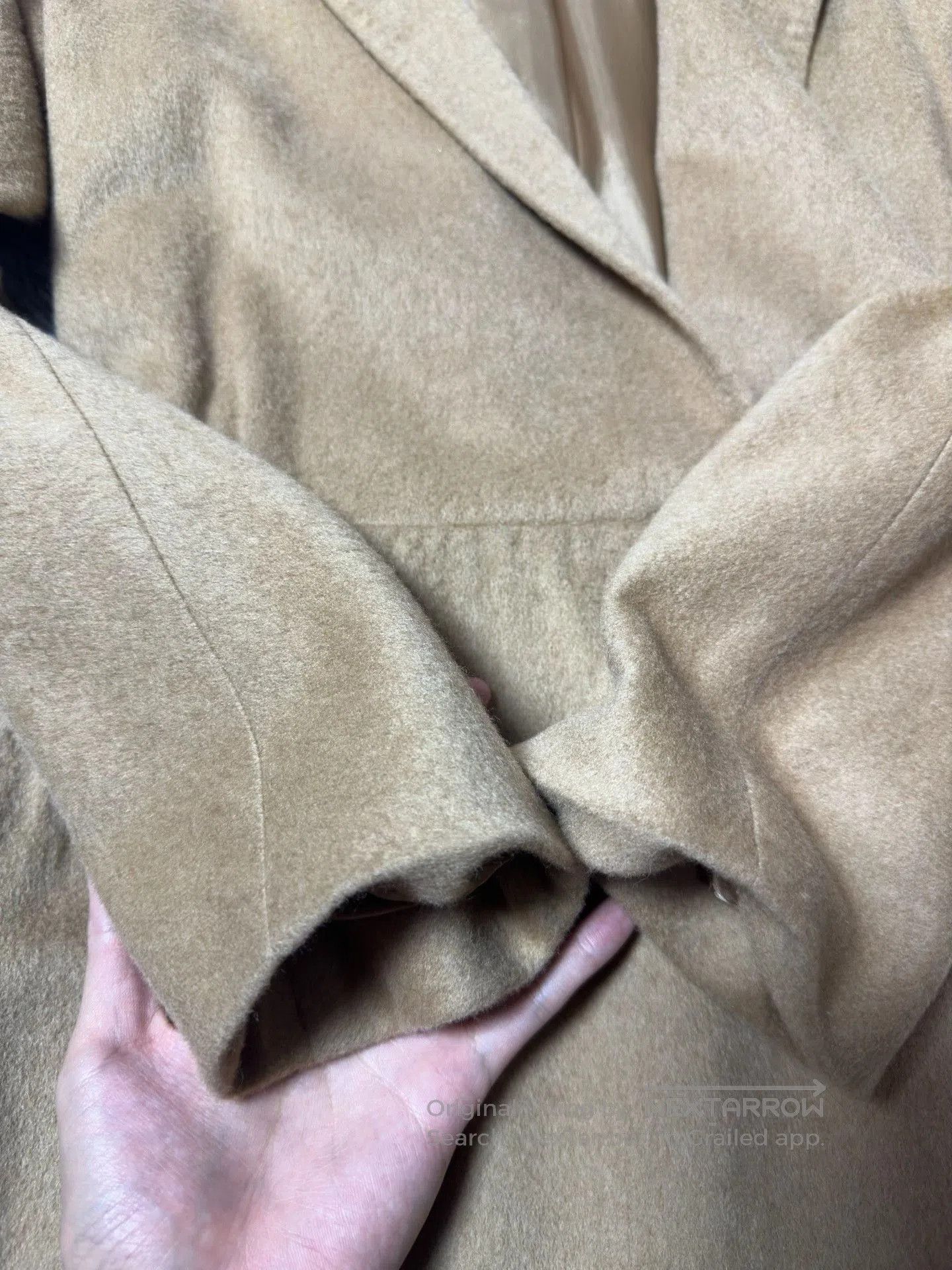 Max Mara Maxmara Brown Camel Hair Coat. Size XS / US 0-2 / IT 36-38 - 5 Thumbnail