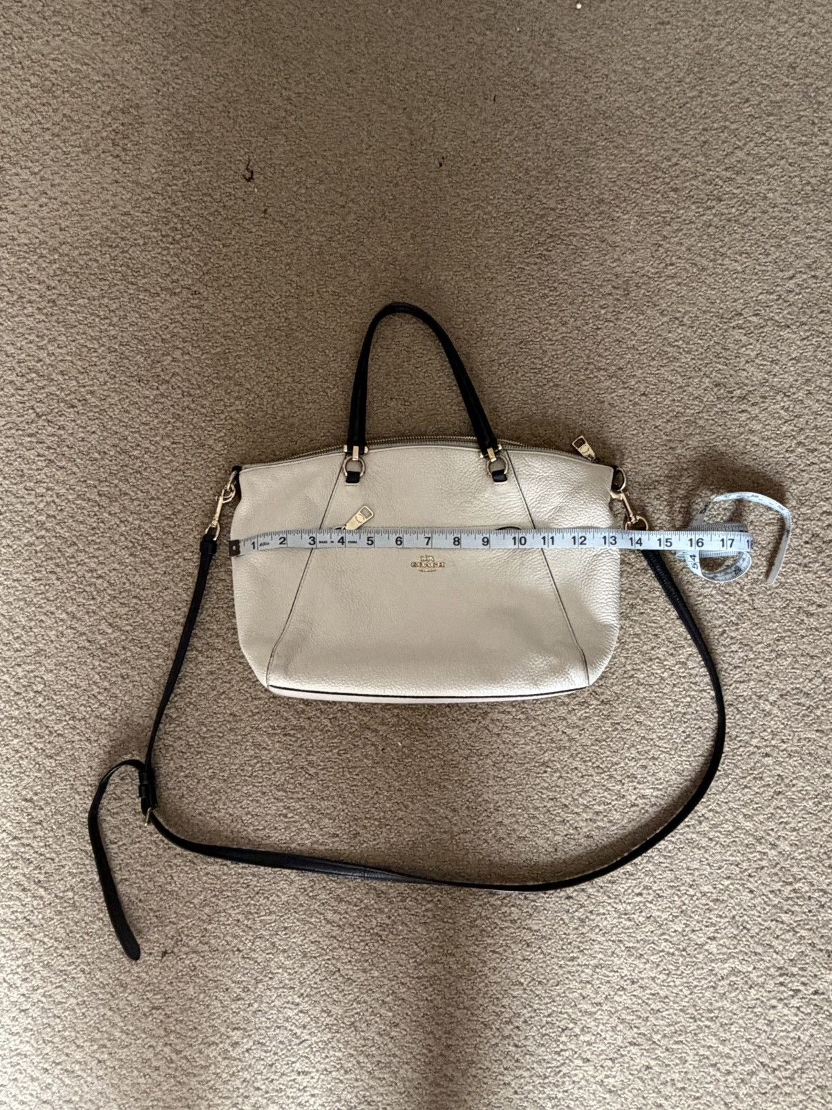 Coach Coach Leather Tote Bag Size ONE SIZE - 5 Thumbnail
