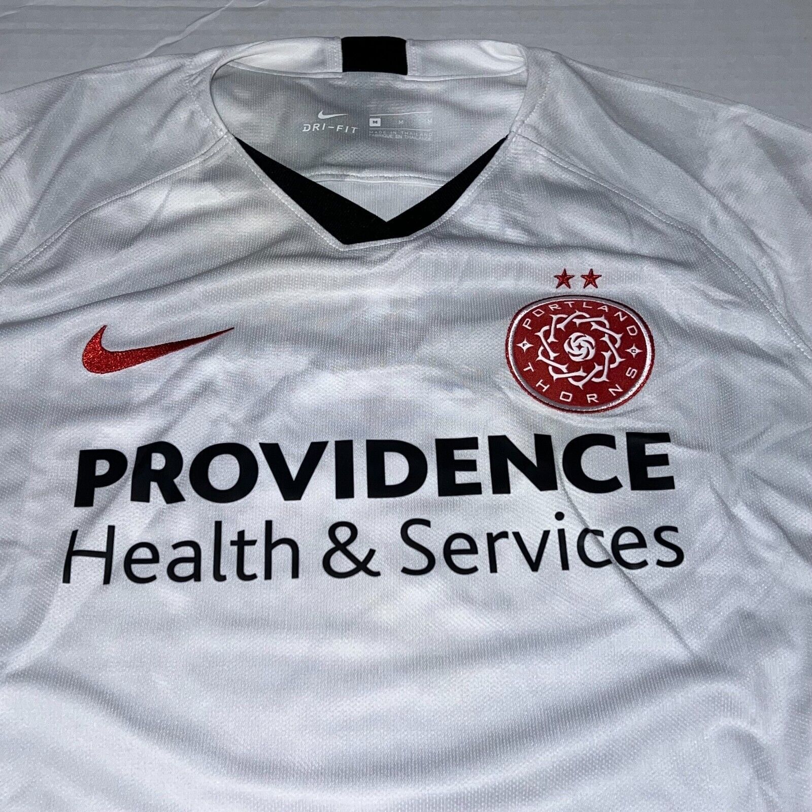 Nike 2019 Nike Portland Thorns FC Stadium Away Jersey Sz Medium Size M / US 6-8 / IT 42-44 - 2 Thumbnail