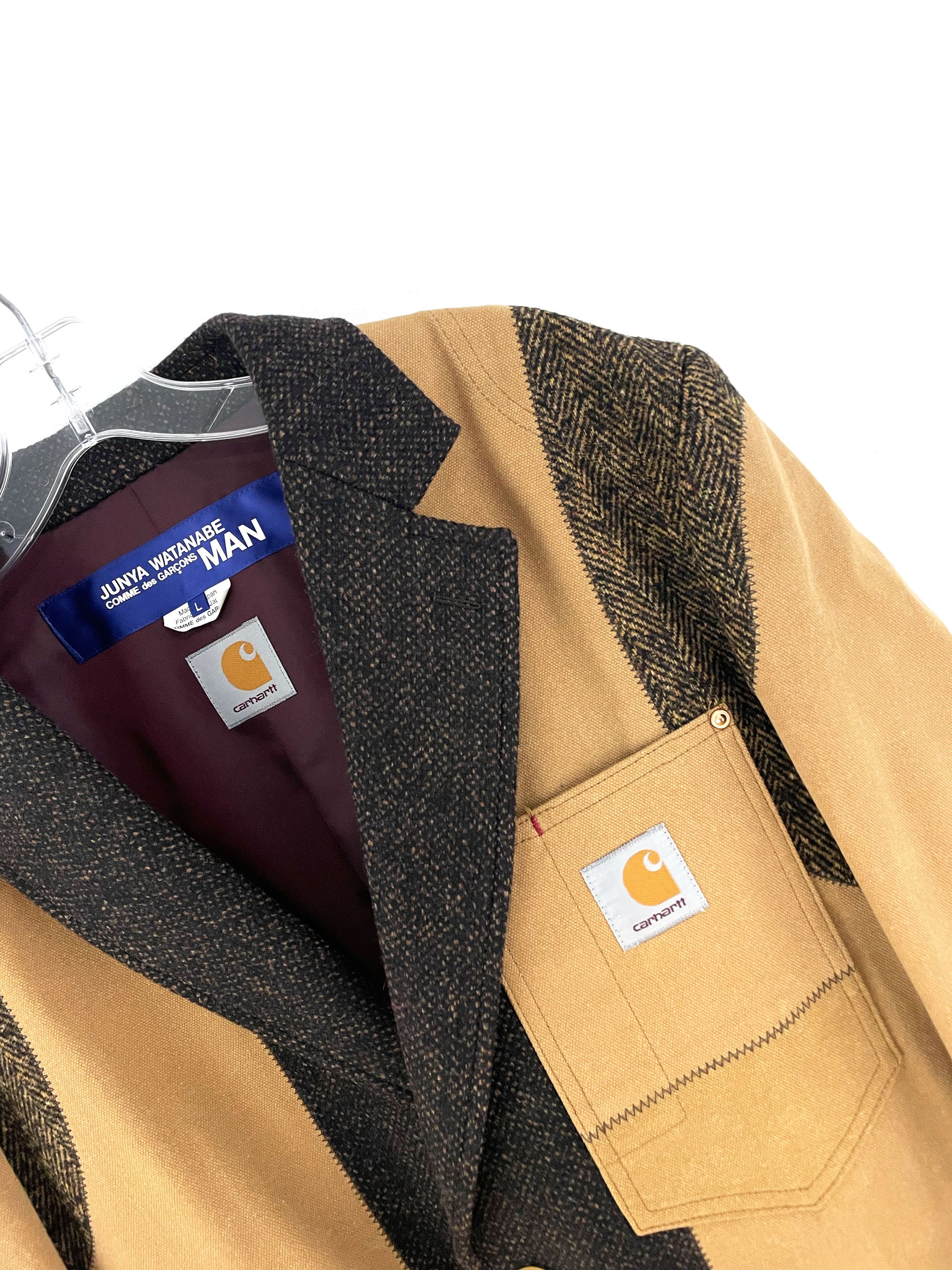 Carhartt × Junya Watanabe AW20 Hybrid Work Jacket Size US L / EU 52-54 / 3 - 6 Thumbnail