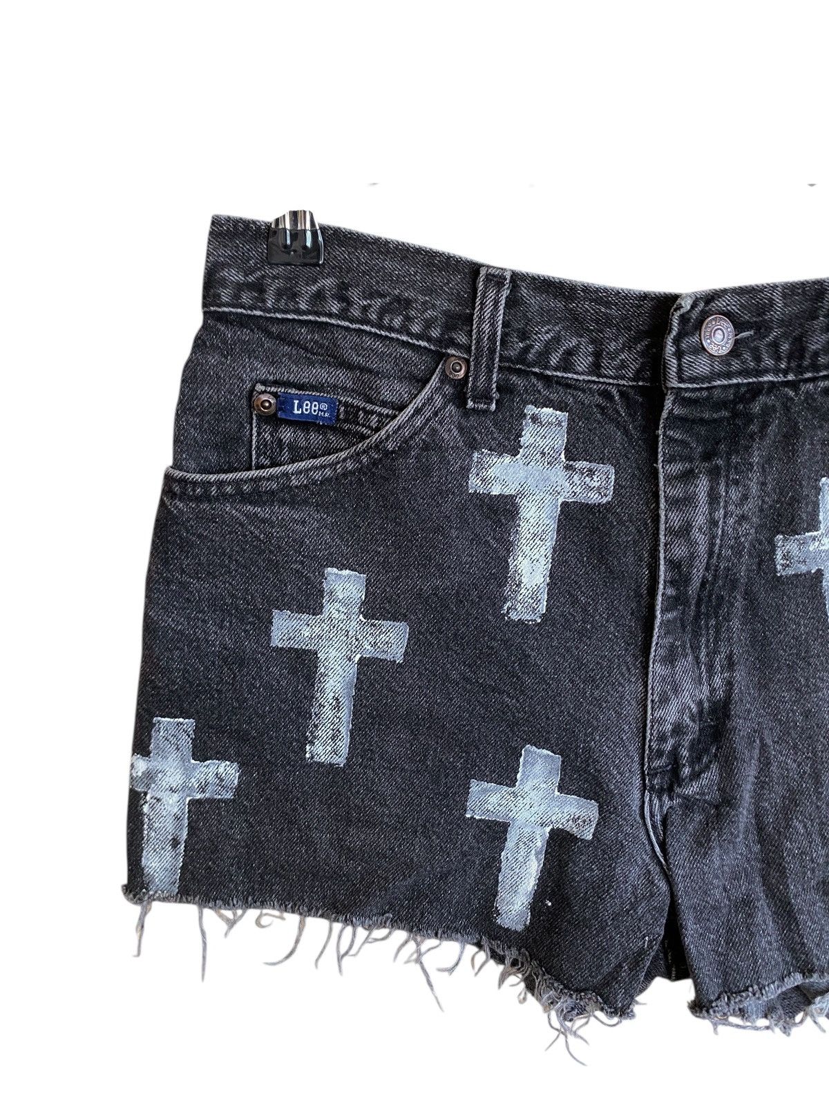 Lee Vintage Brand Lee x Re+plus Short Jeans 1990s Size US 28 / EU 44 - 5 Thumbnail