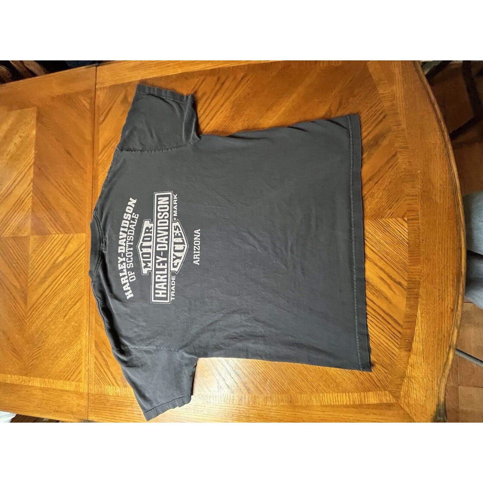 Harley Davidson harley davidson shirt size XL black skull scottsdale arizona Size US XL / EU 56 / 4 - 6 Thumbnail