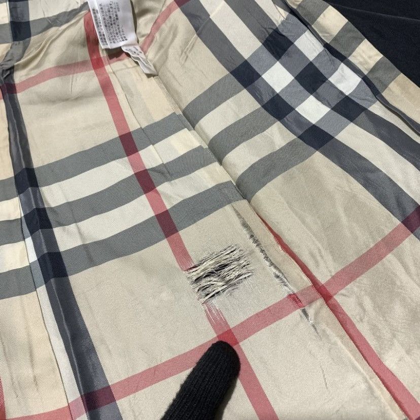 Burberry VTG 90s BURBERRY LONG COAT NOVA CHECK Size XS / US 0-2 / IT 36-38 - 20 Thumbnail